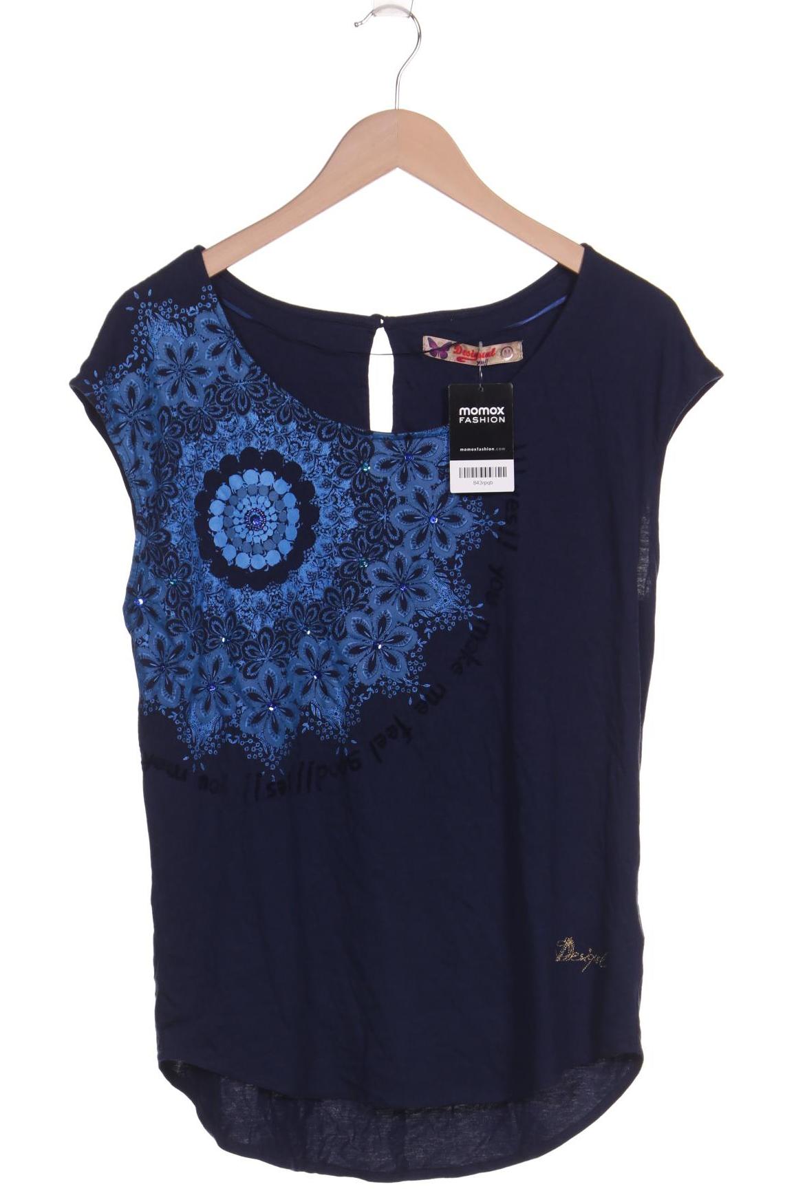 

Desigual Damen T-Shirt, marineblau, Gr. 38