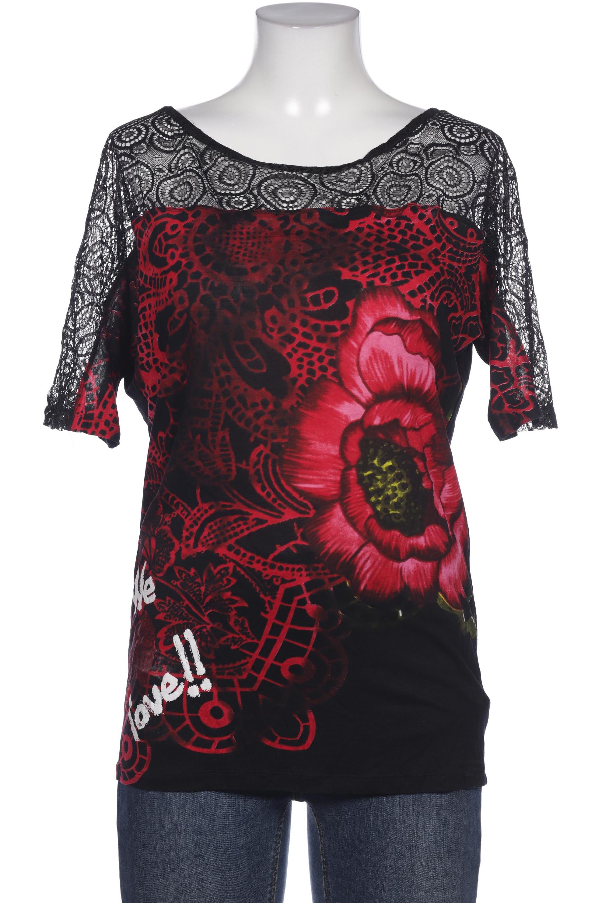 

Desigual Damen T-Shirt, schwarz