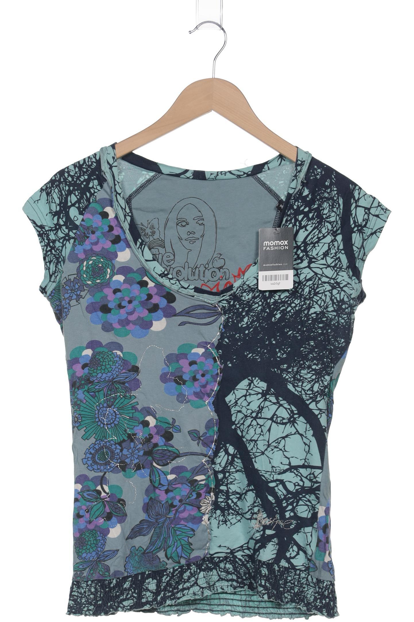 

Desigual Damen T-Shirt, türkis, Gr. 38