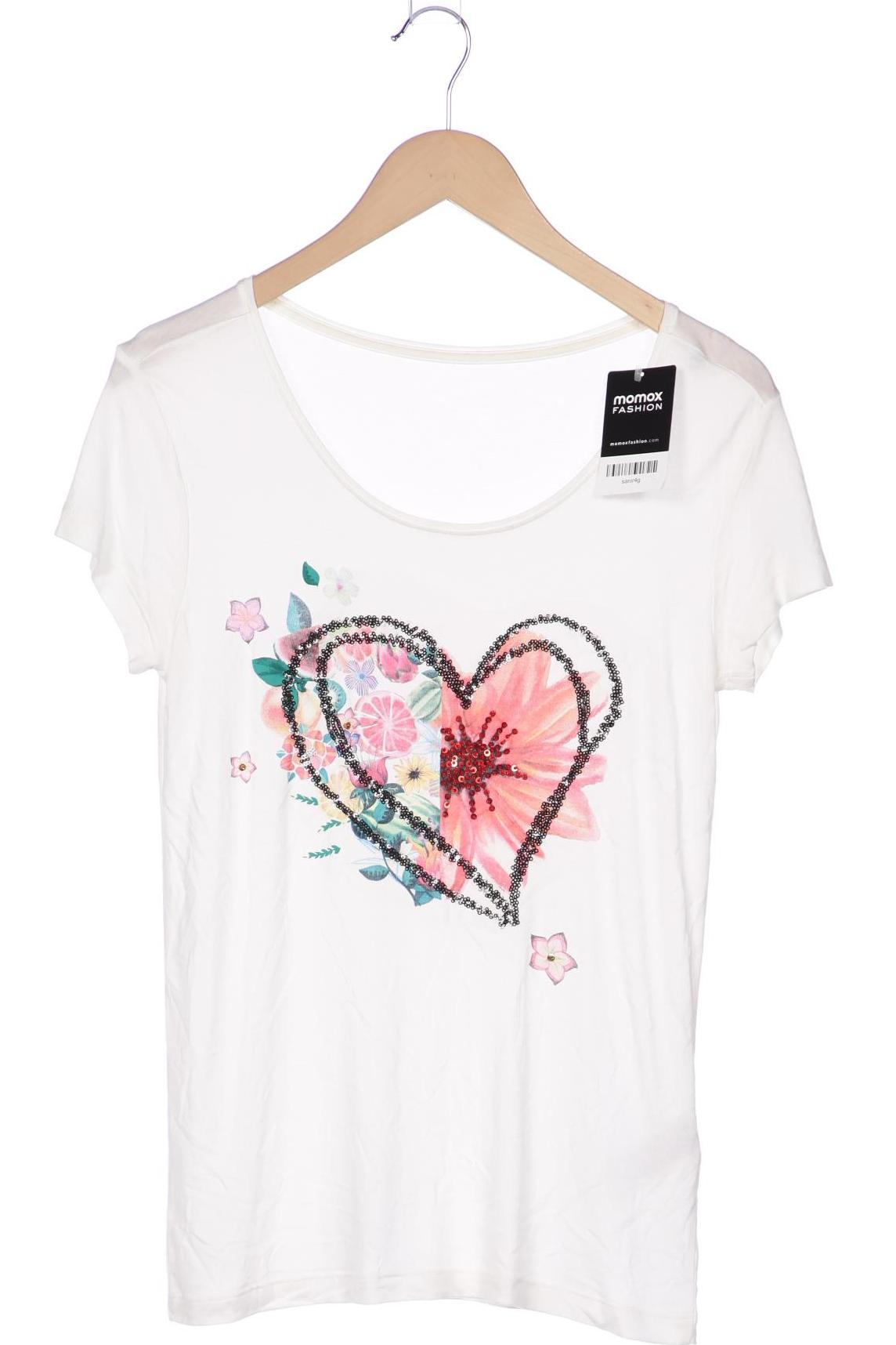 

Desigual Damen T-Shirt, weiß, Gr. 36
