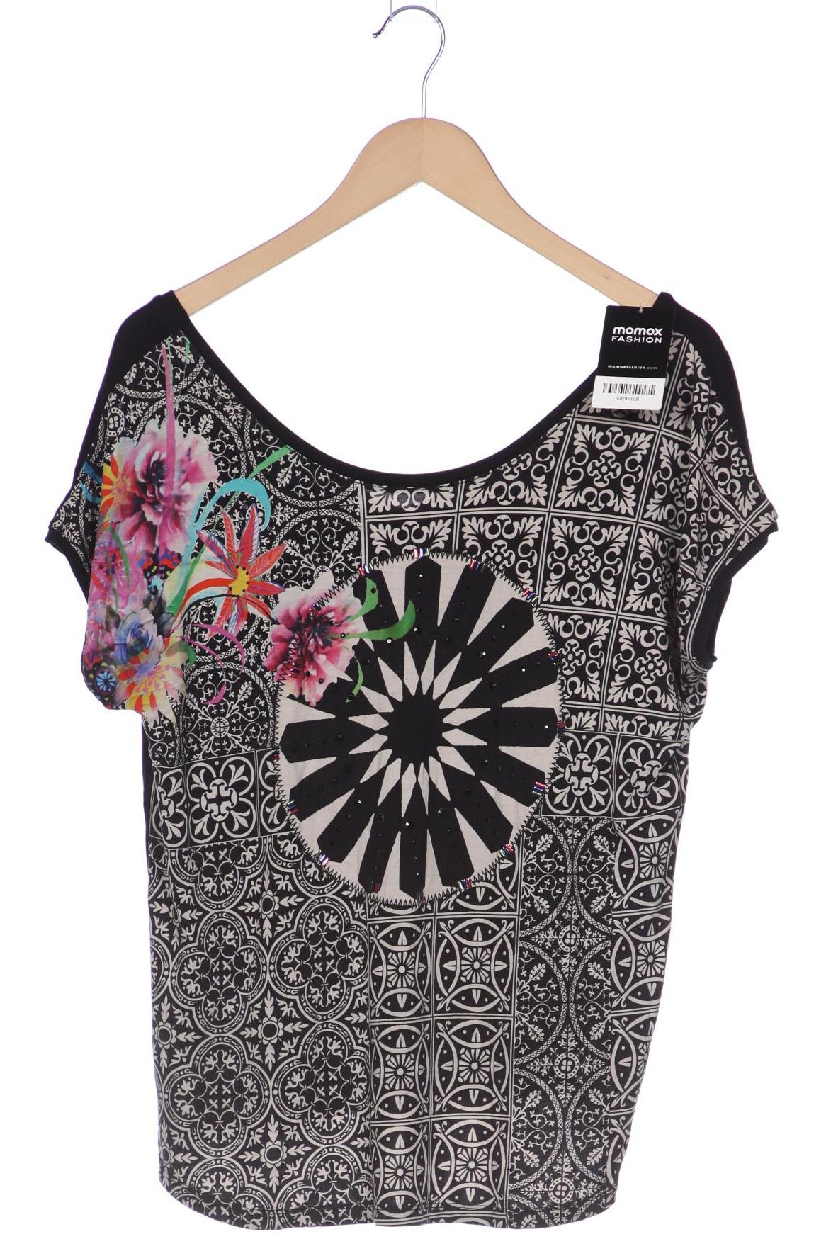 

Desigual Damen T-Shirt, schwarz