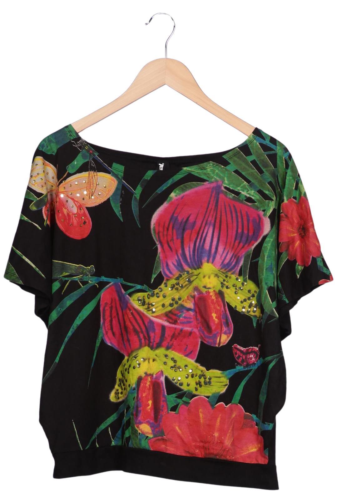 

Desigual Damen T-Shirt, schwarz, Gr. 42