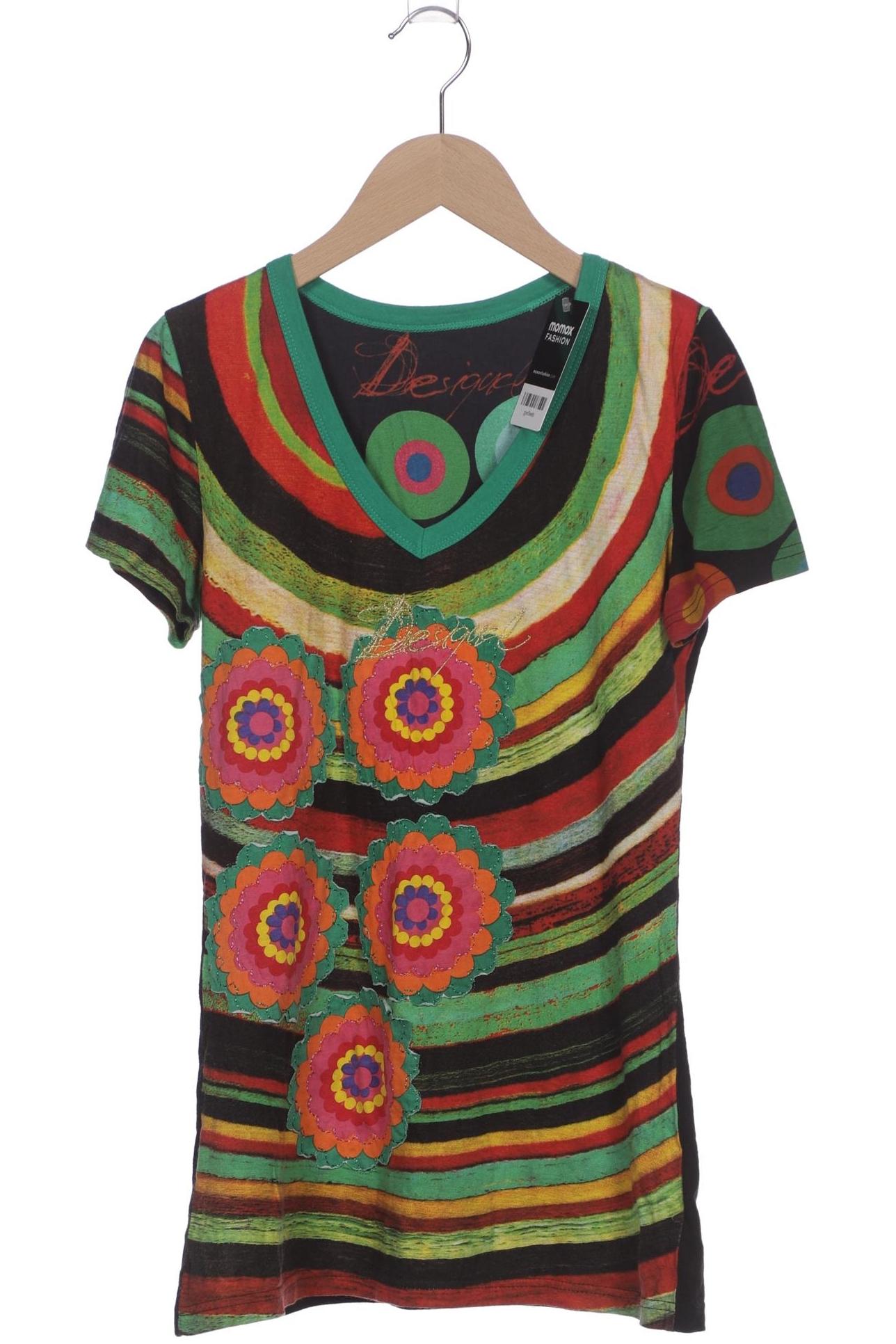 

Desigual Damen T-Shirt, mehrfarbig, Gr. 38