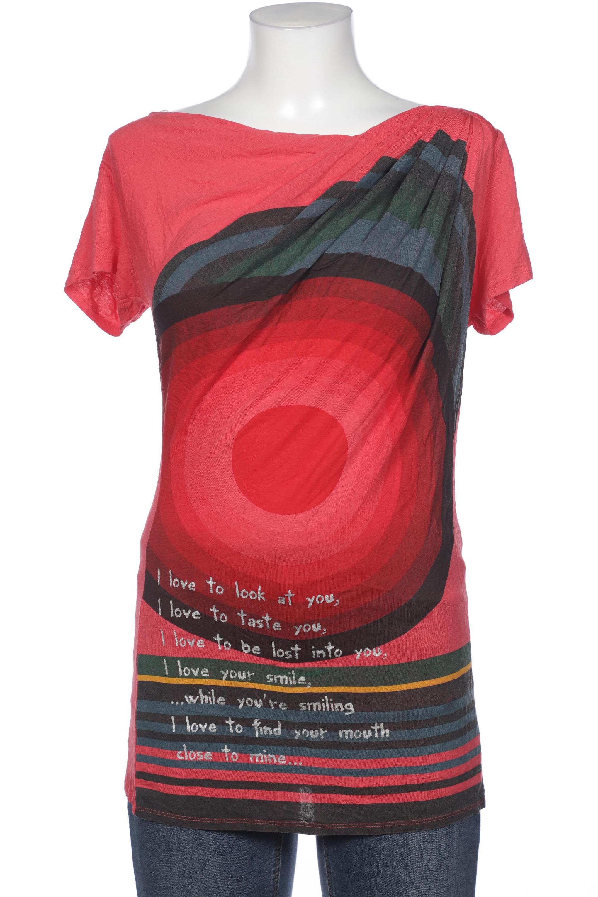 

Desigual Damen T-Shirt, pink