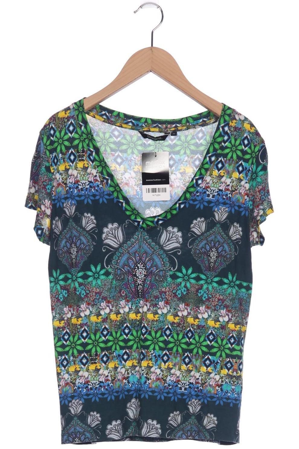 

Desigual Damen T-Shirt, mehrfarbig, Gr. 38