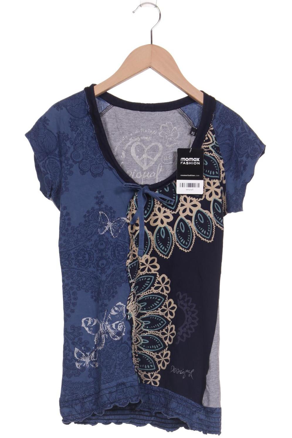 

Desigual Damen T-Shirt, marineblau