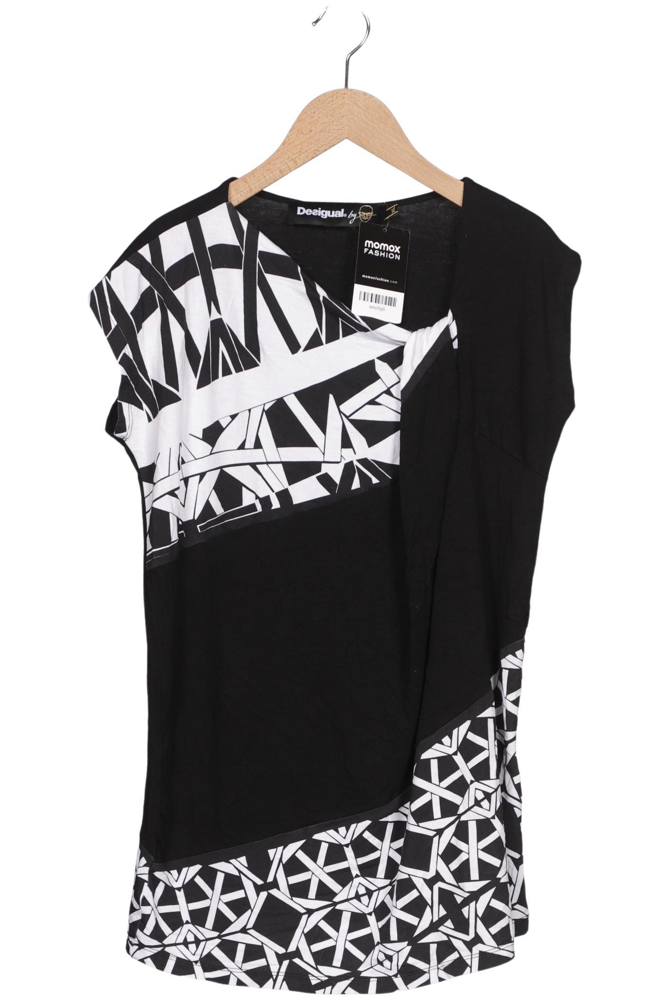 

Desigual Damen T-Shirt, schwarz, Gr. 44