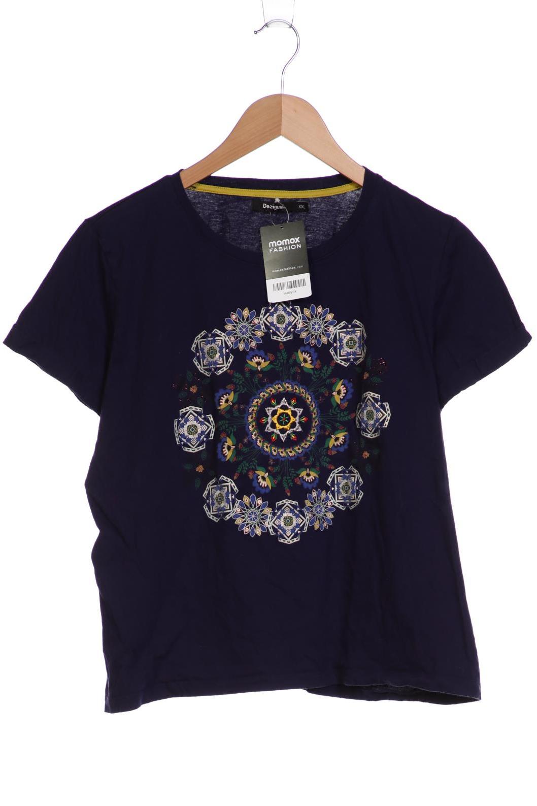 

Desigual Damen T-Shirt, marineblau