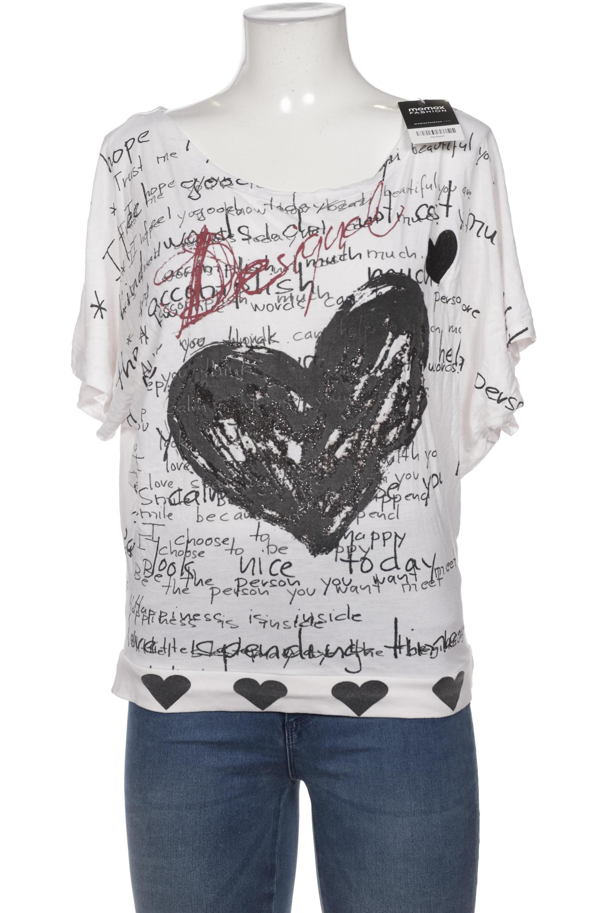 

Desigual Damen T-Shirt, weiß, Gr. 38