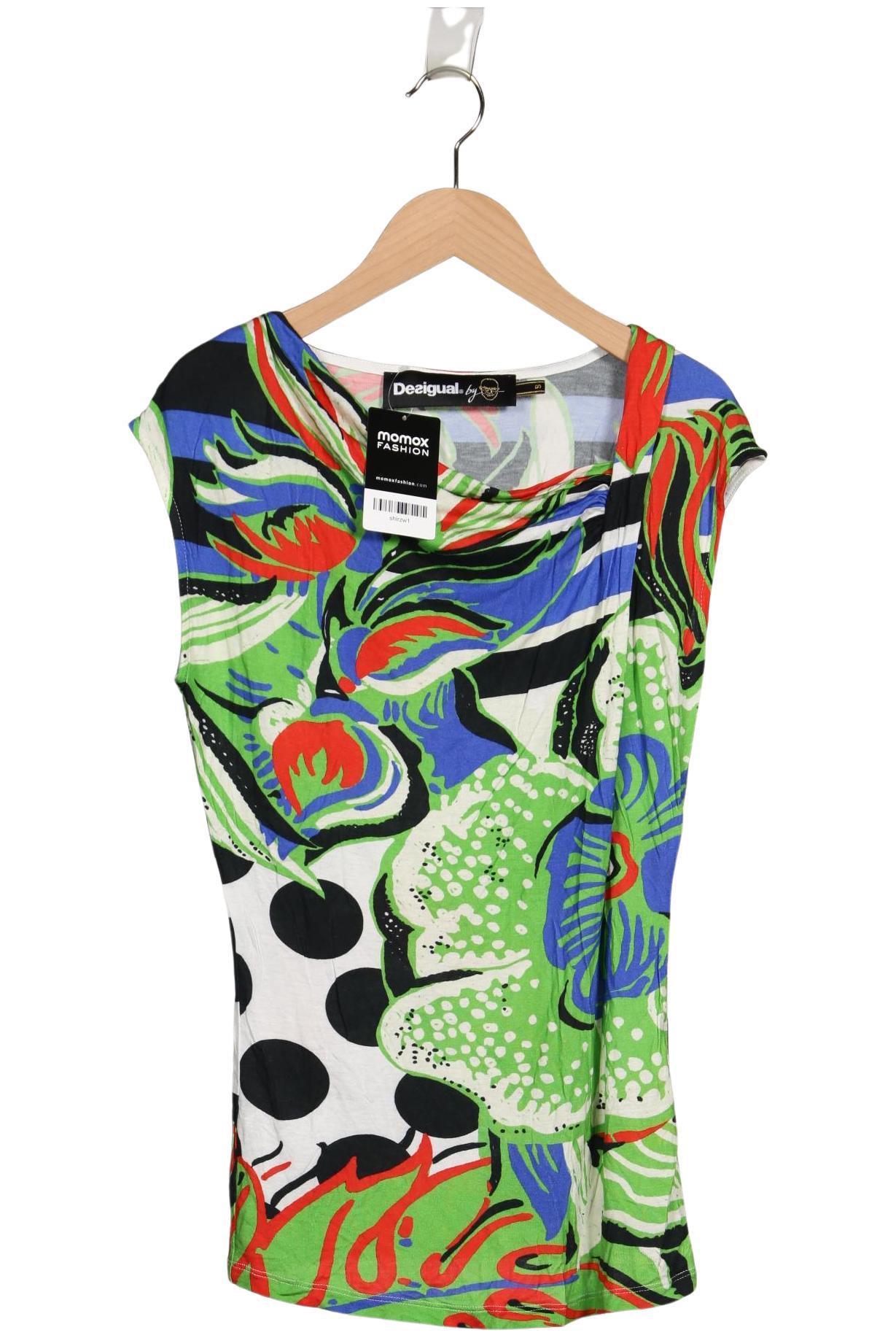 

Desigual Damen T-Shirt, grün, Gr. 36