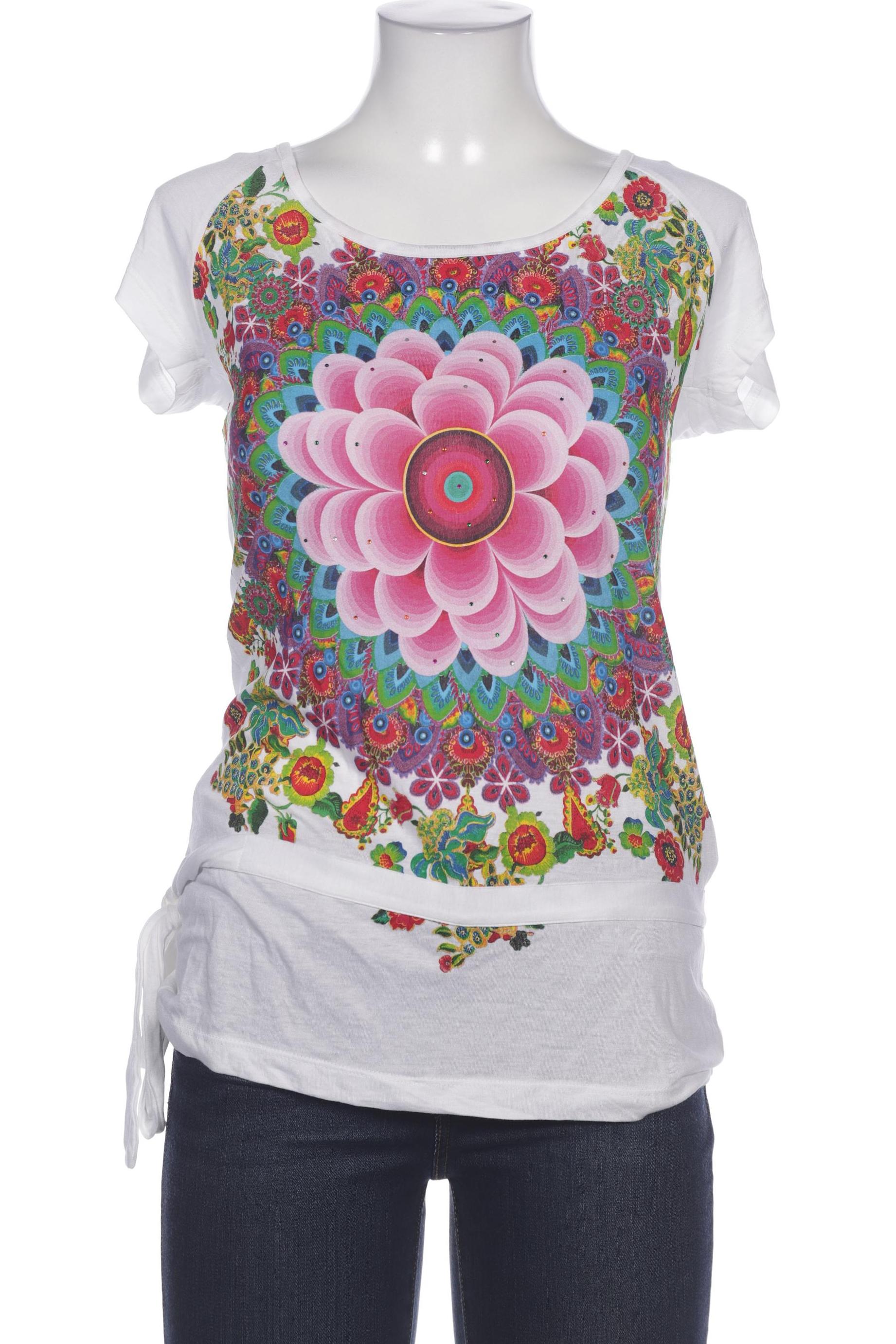

Desigual Damen T-Shirt, mehrfarbig, Gr. 36