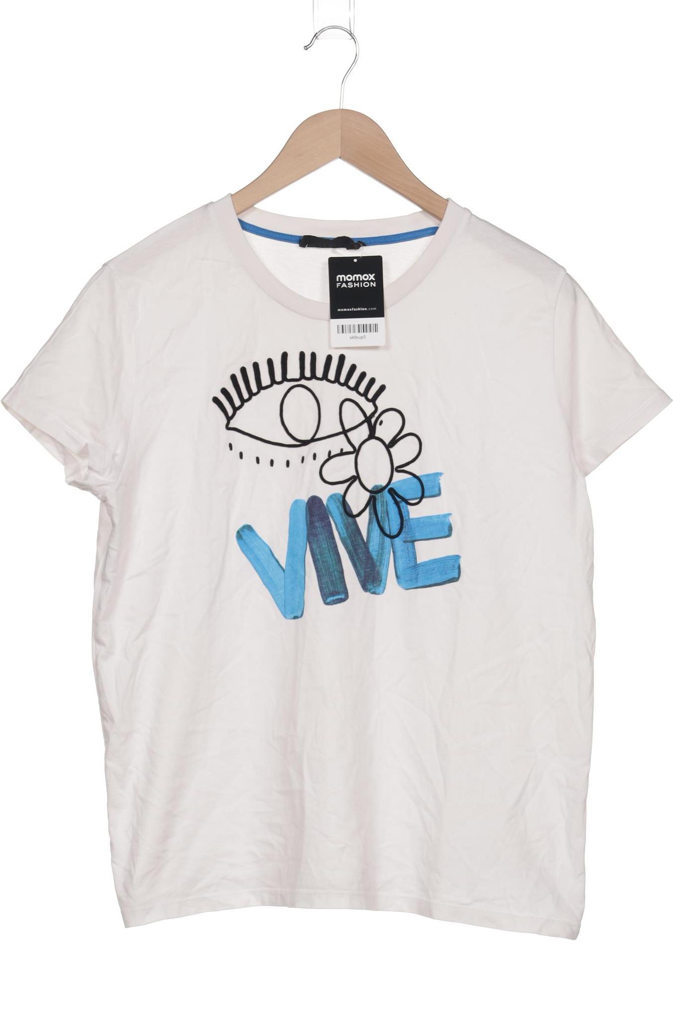 

Desigual Damen T-Shirt, weiß, Gr. 44