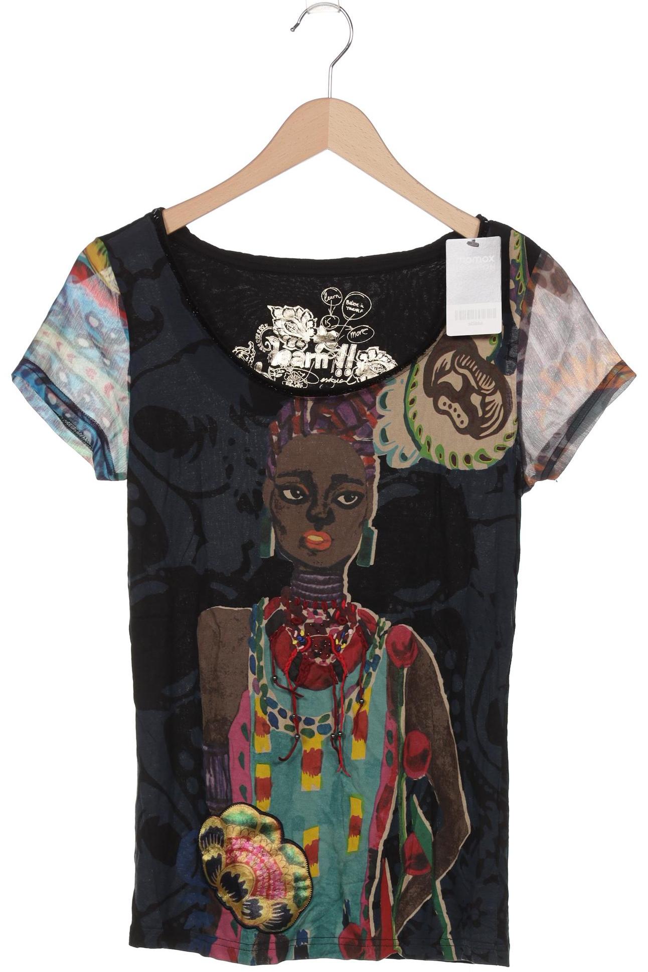 

Desigual Damen T-Shirt, marineblau, Gr. 36