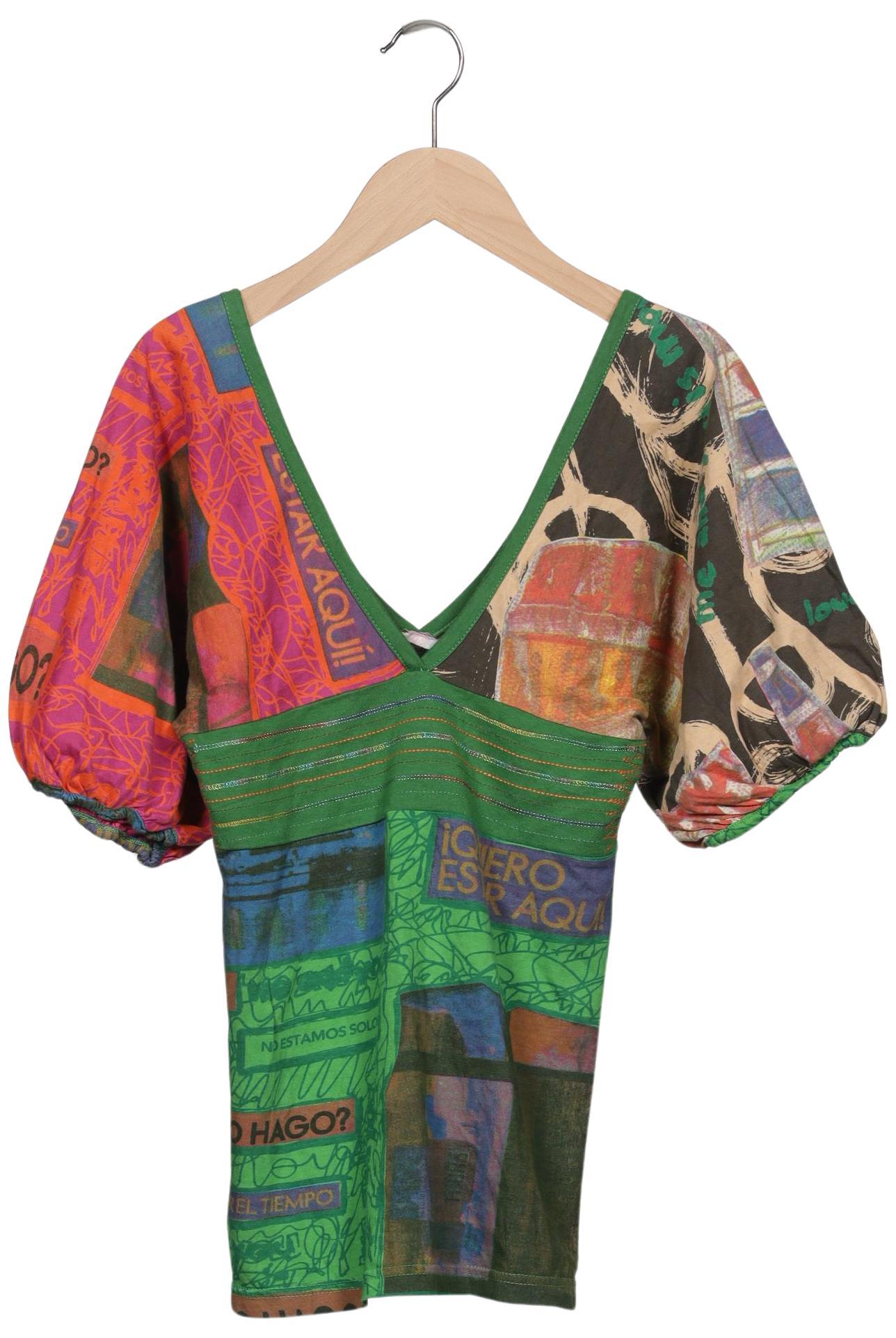 

Desigual Damen T-Shirt, grün, Gr. 38