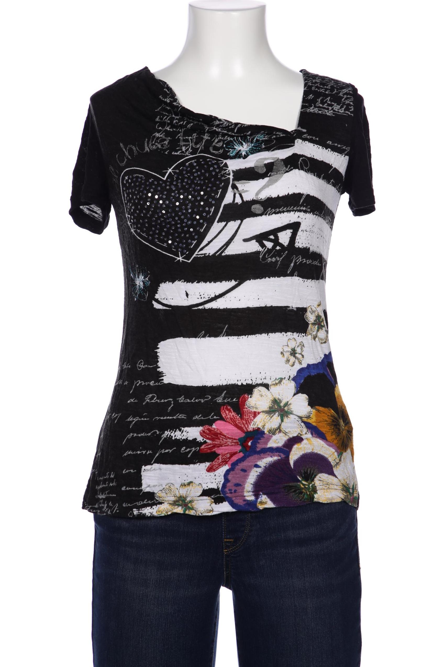 

Desigual Damen T-Shirt, schwarz