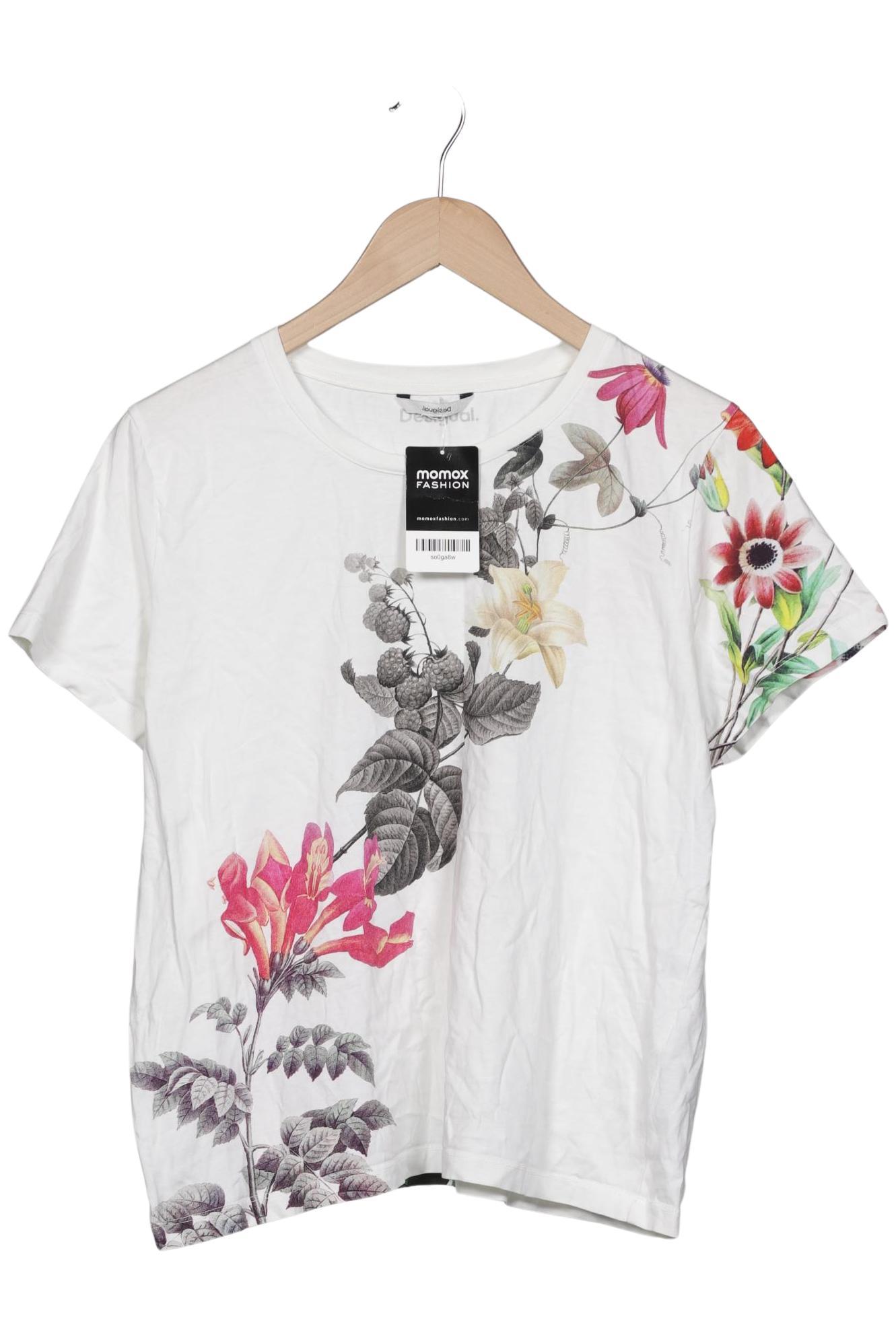 

Desigual Damen T-Shirt, weiß, Gr. 44