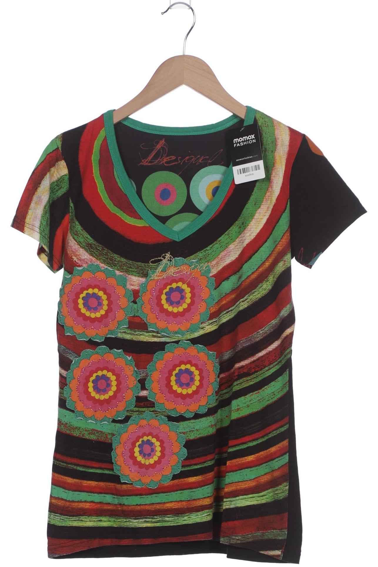 

Desigual Damen T-Shirt, mehrfarbig, Gr. 42