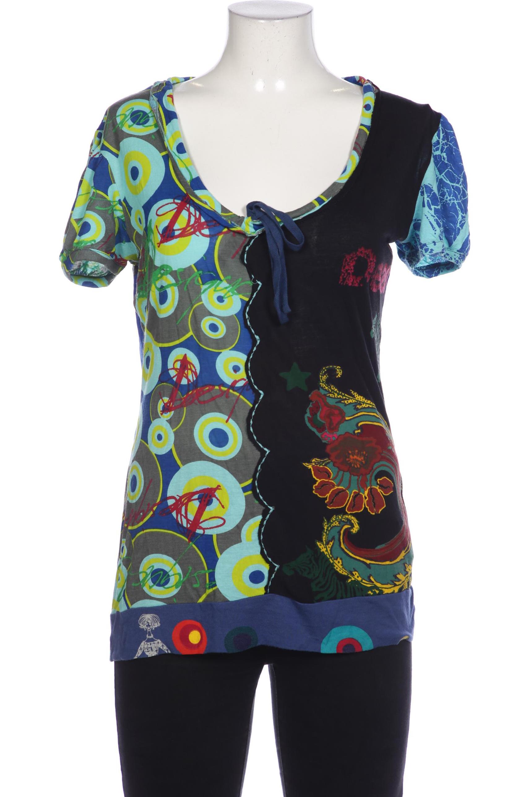 

Desigual Damen T-Shirt, mehrfarbig, Gr. 42