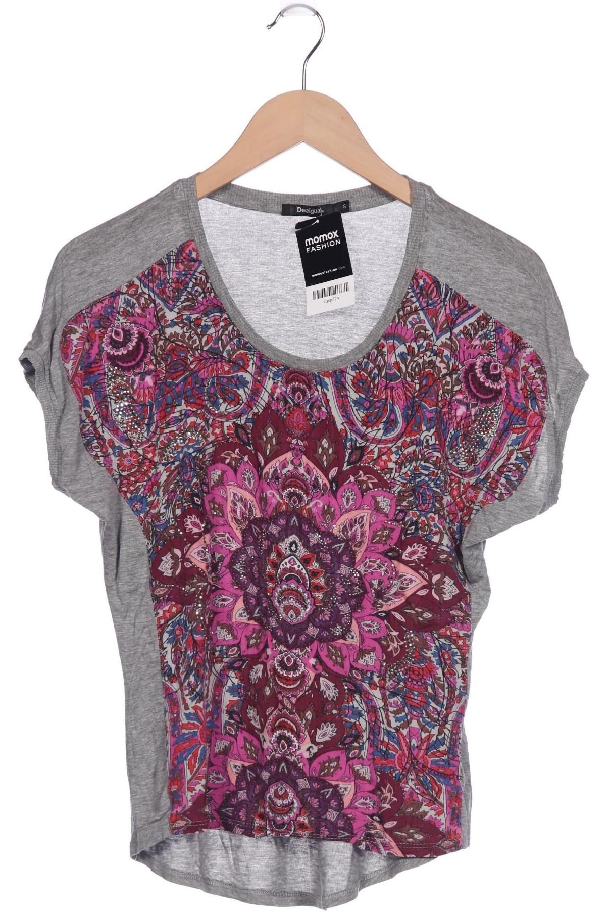 

Desigual Damen T-Shirt, mehrfarbig, Gr. 36