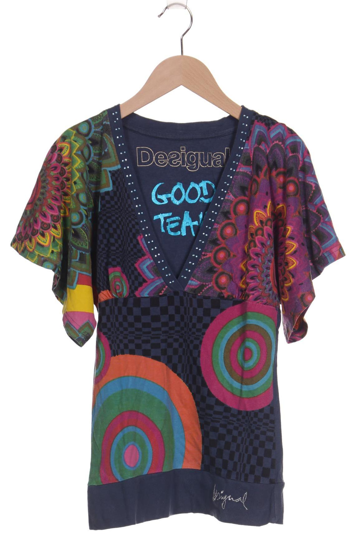 

Desigual Damen T-Shirt, marineblau, Gr. 38