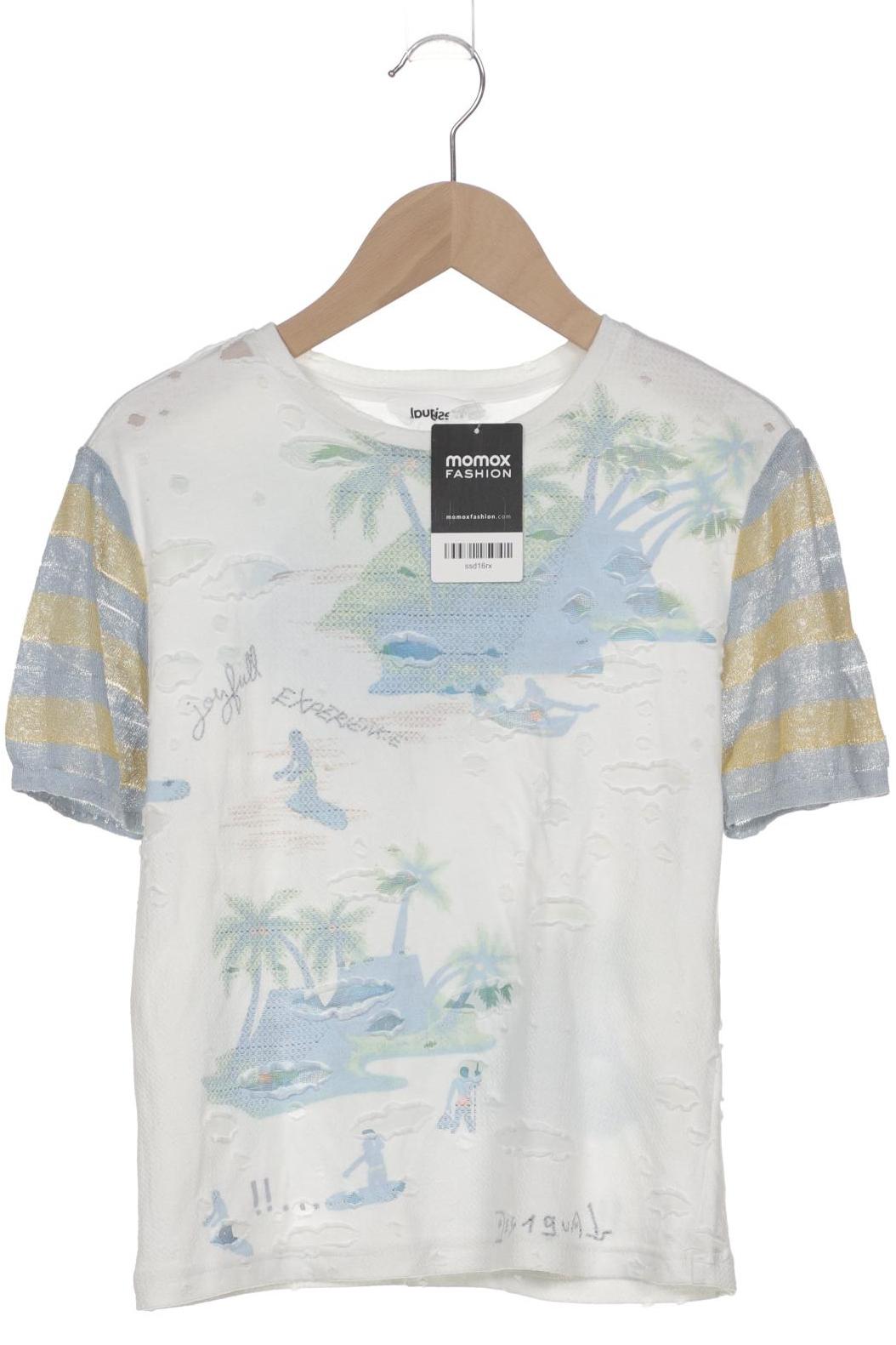 

Desigual Damen T-Shirt, weiß, Gr. 36