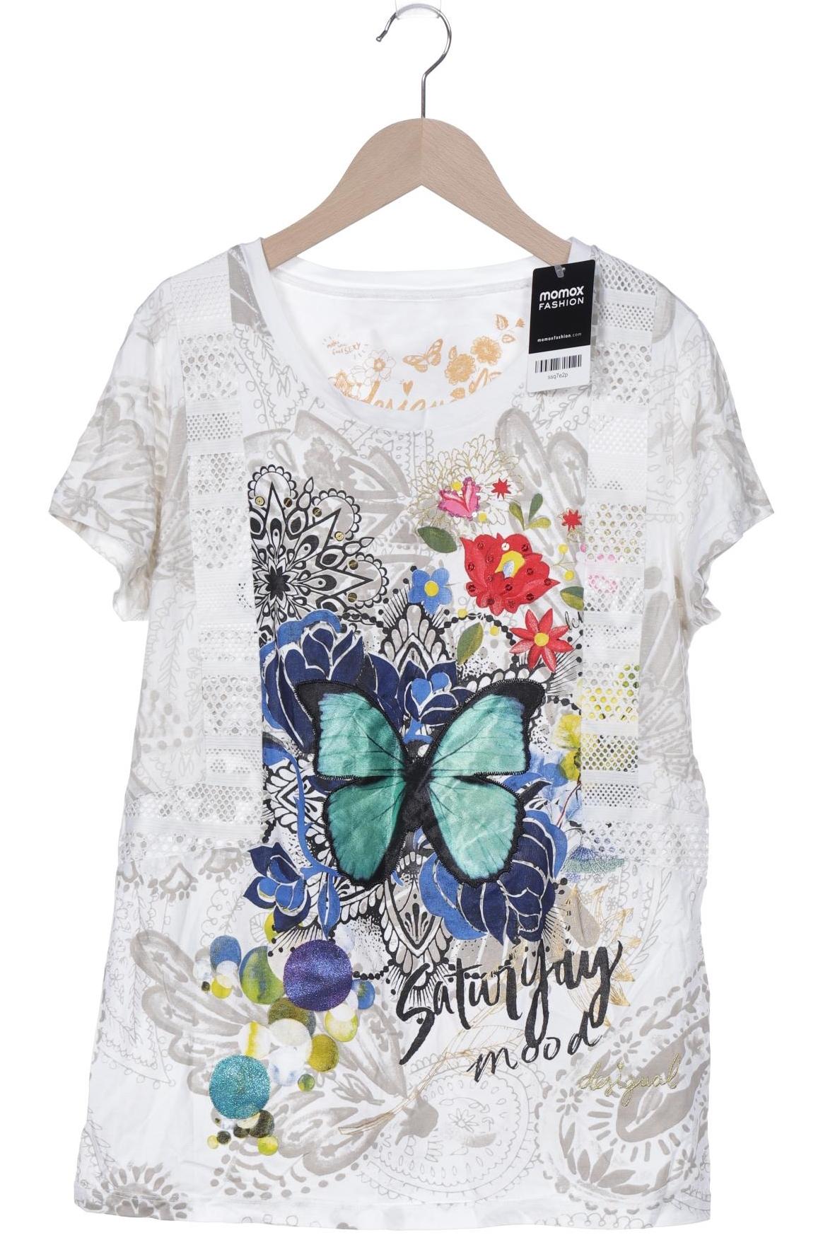 

Desigual Damen T-Shirt, mehrfarbig, Gr. 42