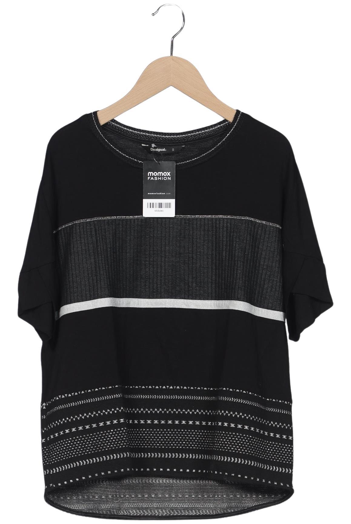 

Desigual Damen T-Shirt, schwarz, Gr. 36