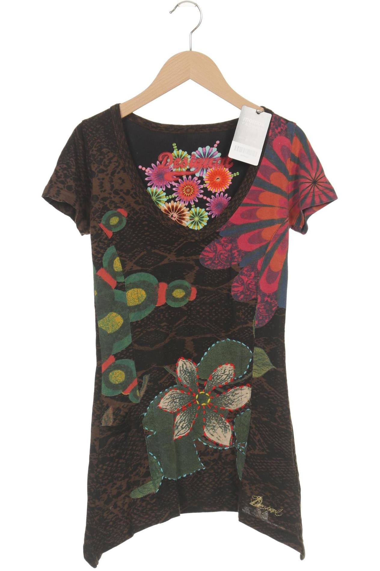 

Desigual Damen T-Shirt, braun, Gr. 34