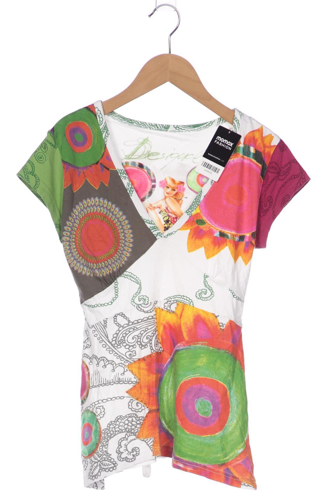 

Desigual Damen T-Shirt, mehrfarbig, Gr. 38