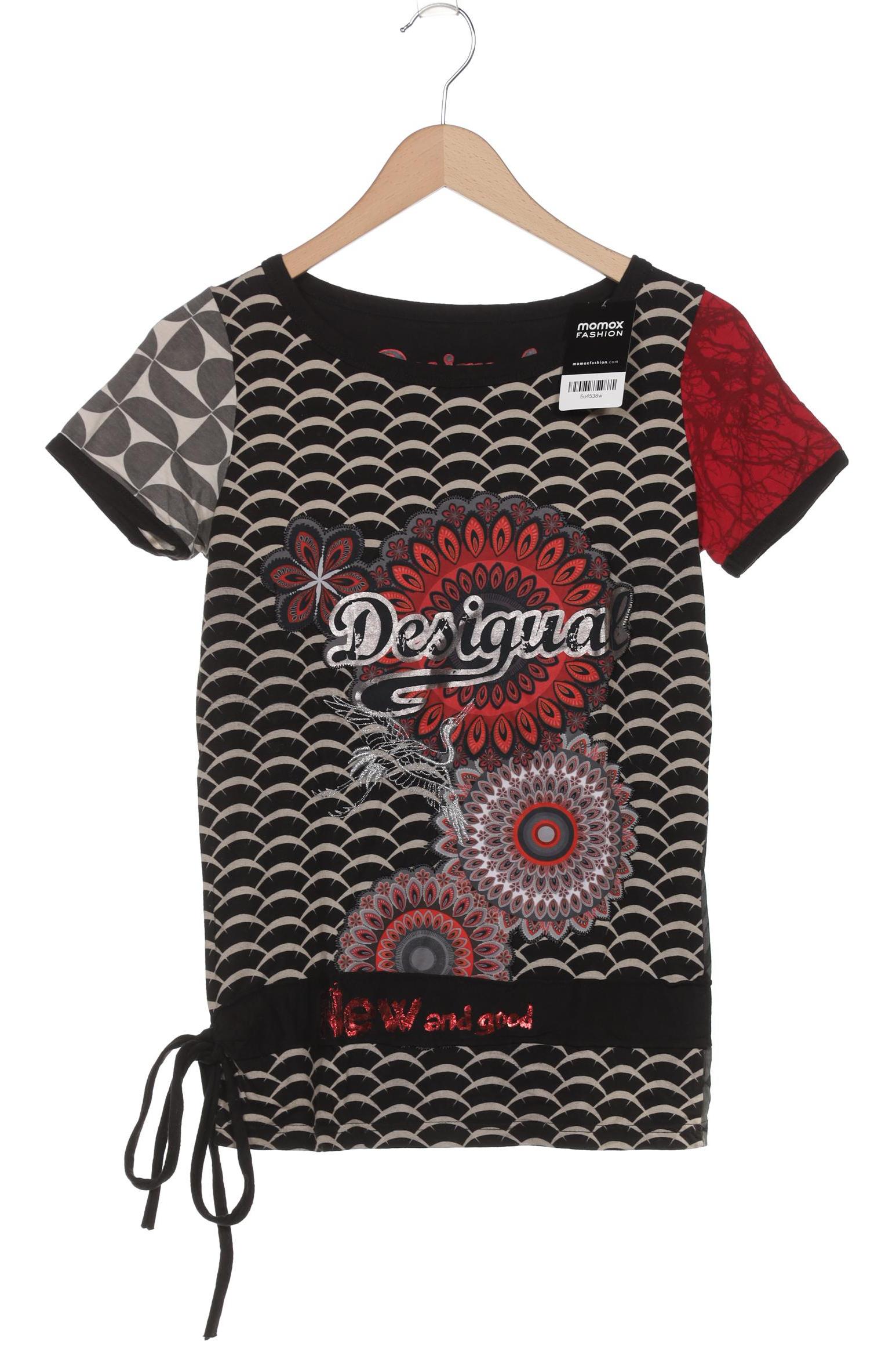 

Desigual Damen T-Shirt, schwarz, Gr. 38
