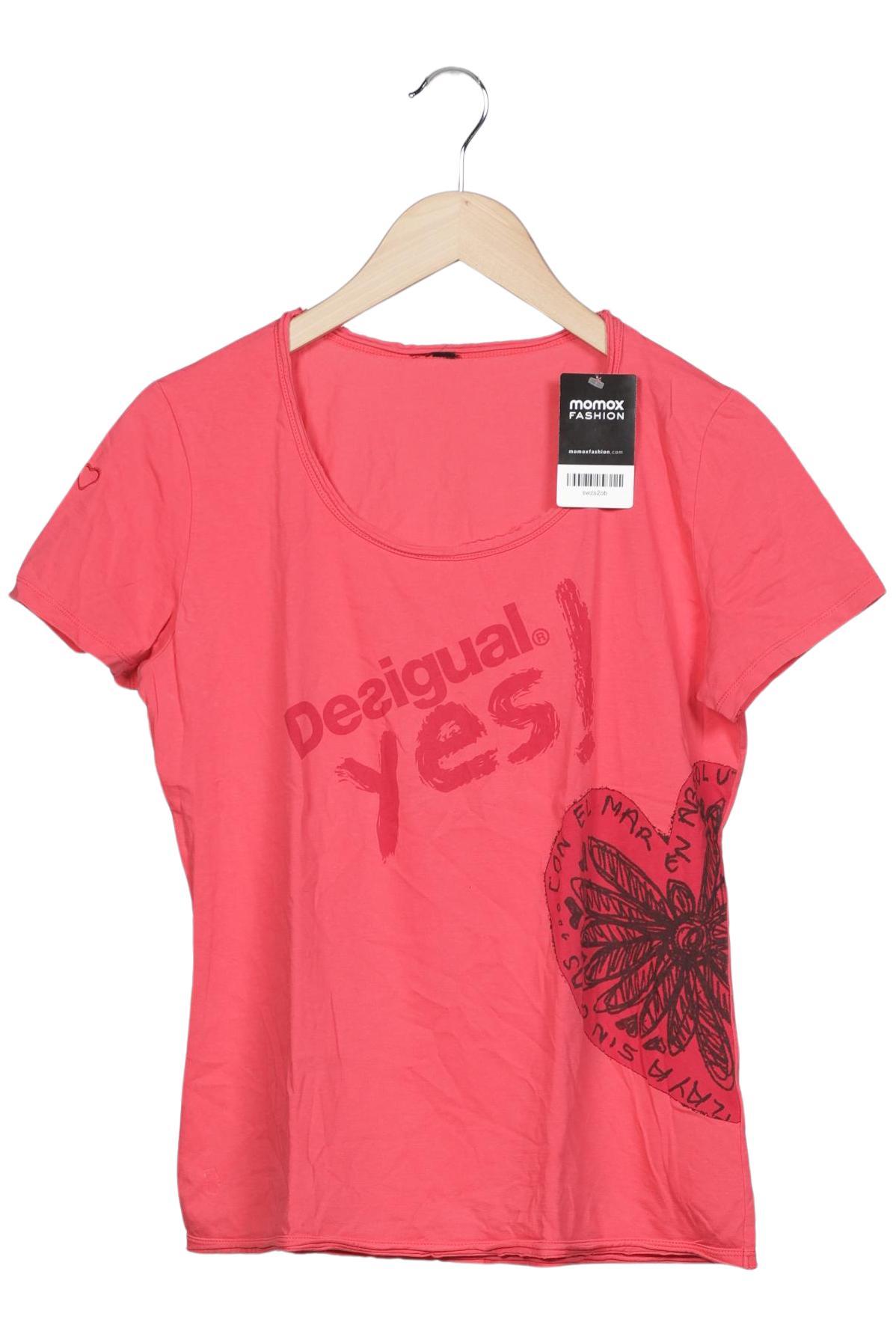 

Desigual Damen T-Shirt, pink, Gr. 42