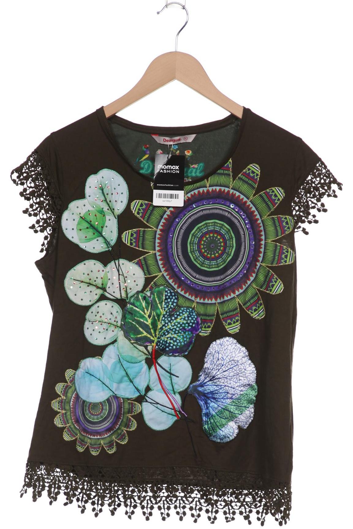 

Desigual Damen T-Shirt, grün