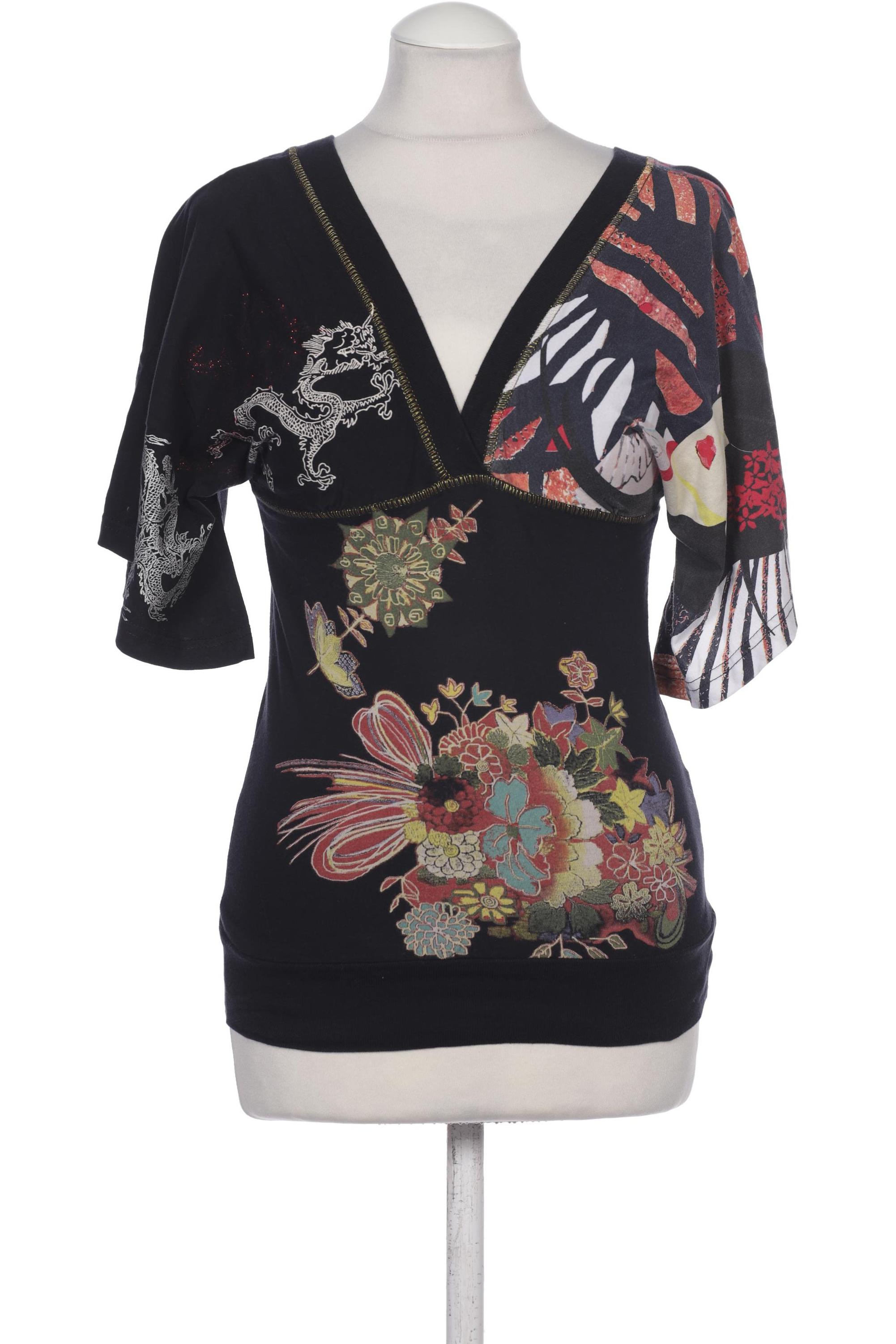 

Desigual Damen T-Shirt, schwarz