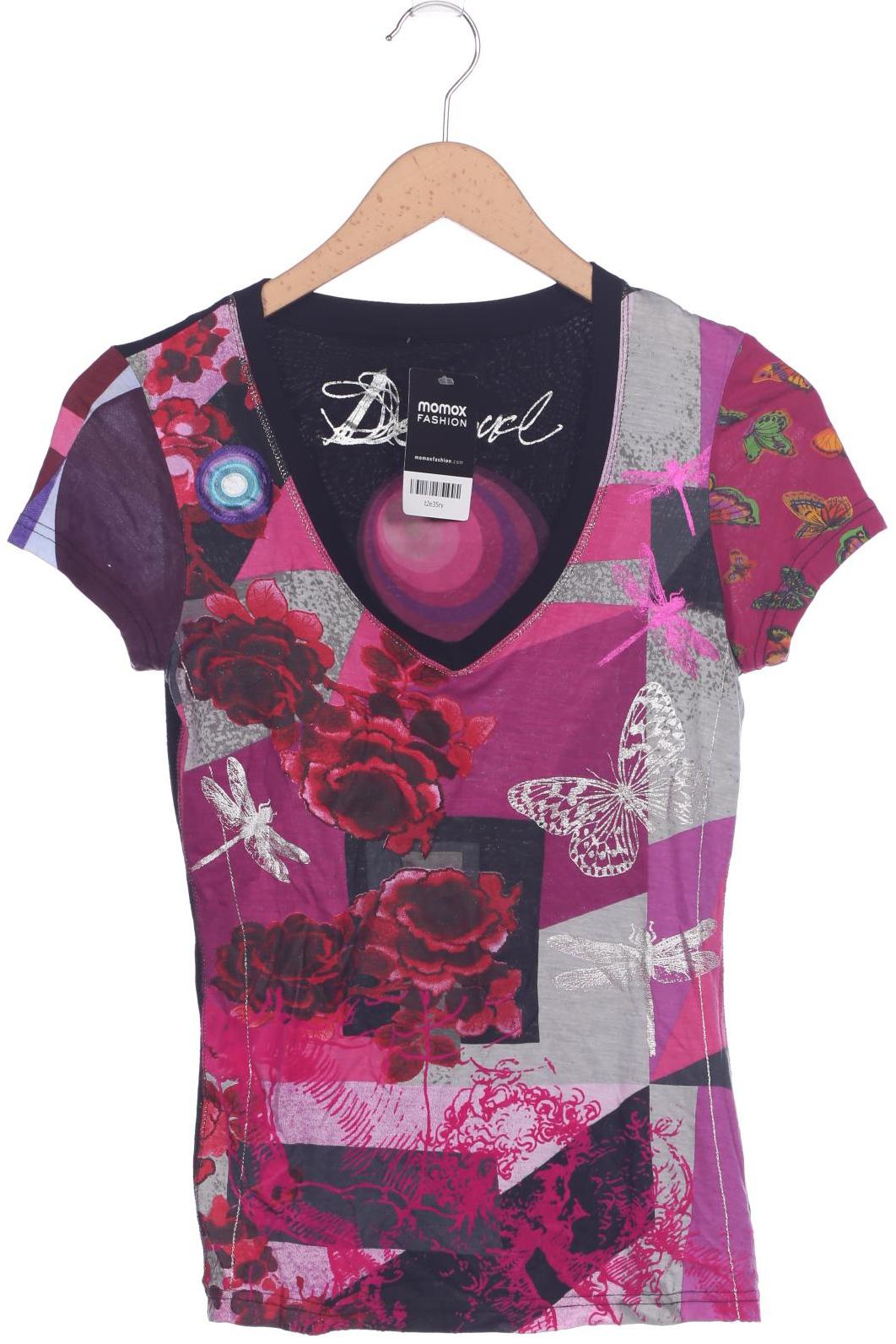 

Desigual Damen T-Shirt, mehrfarbig, Gr. 36
