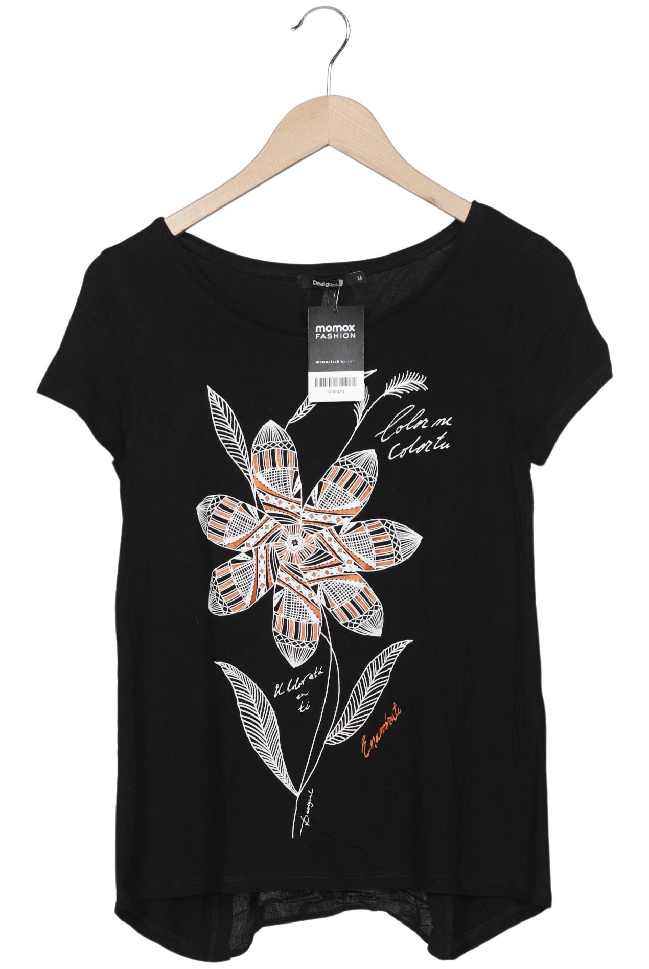 

Desigual Damen T-Shirt, schwarz, Gr. 38