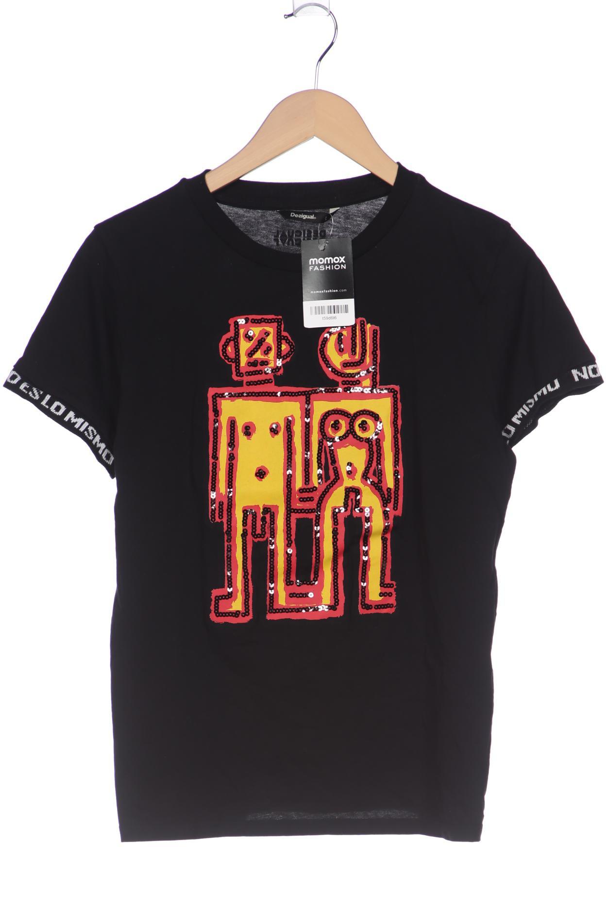 

Desigual Damen T-Shirt, schwarz