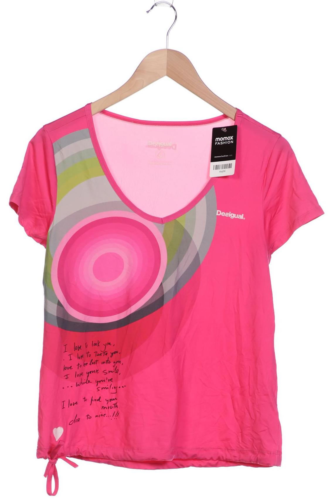 

Desigual Damen T-Shirt, pink