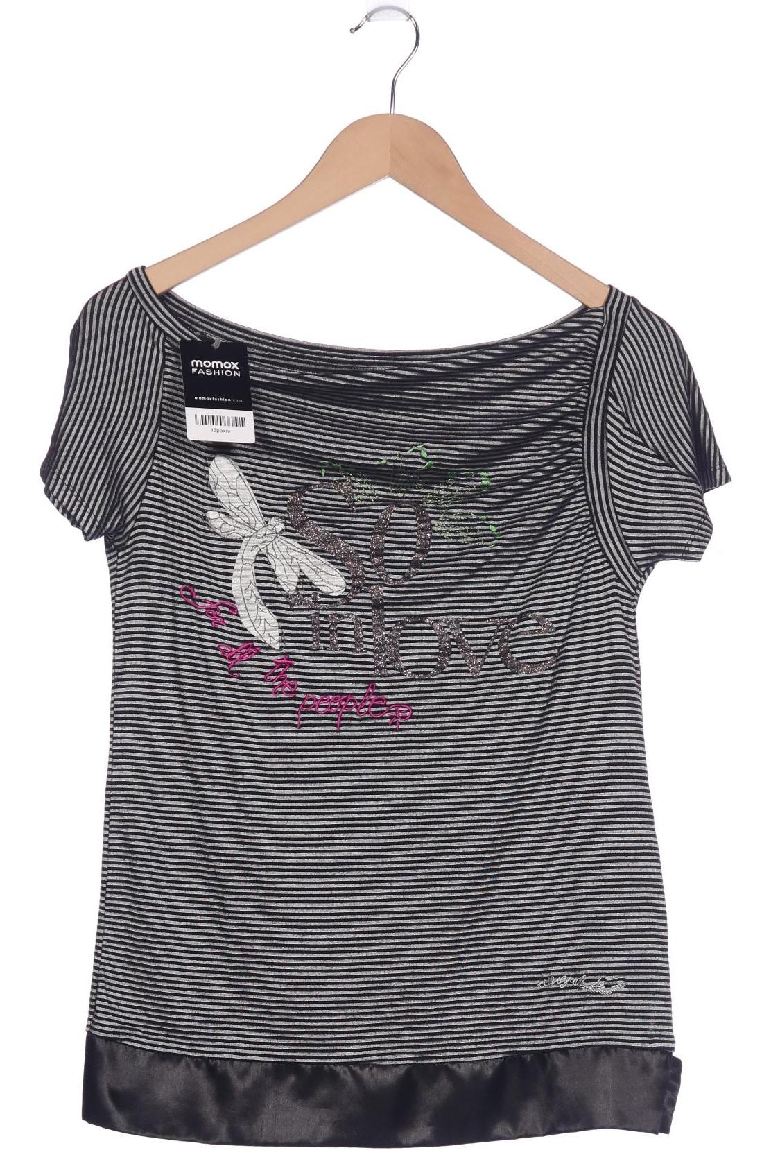 

Desigual Damen T-Shirt, grau, Gr. 38
