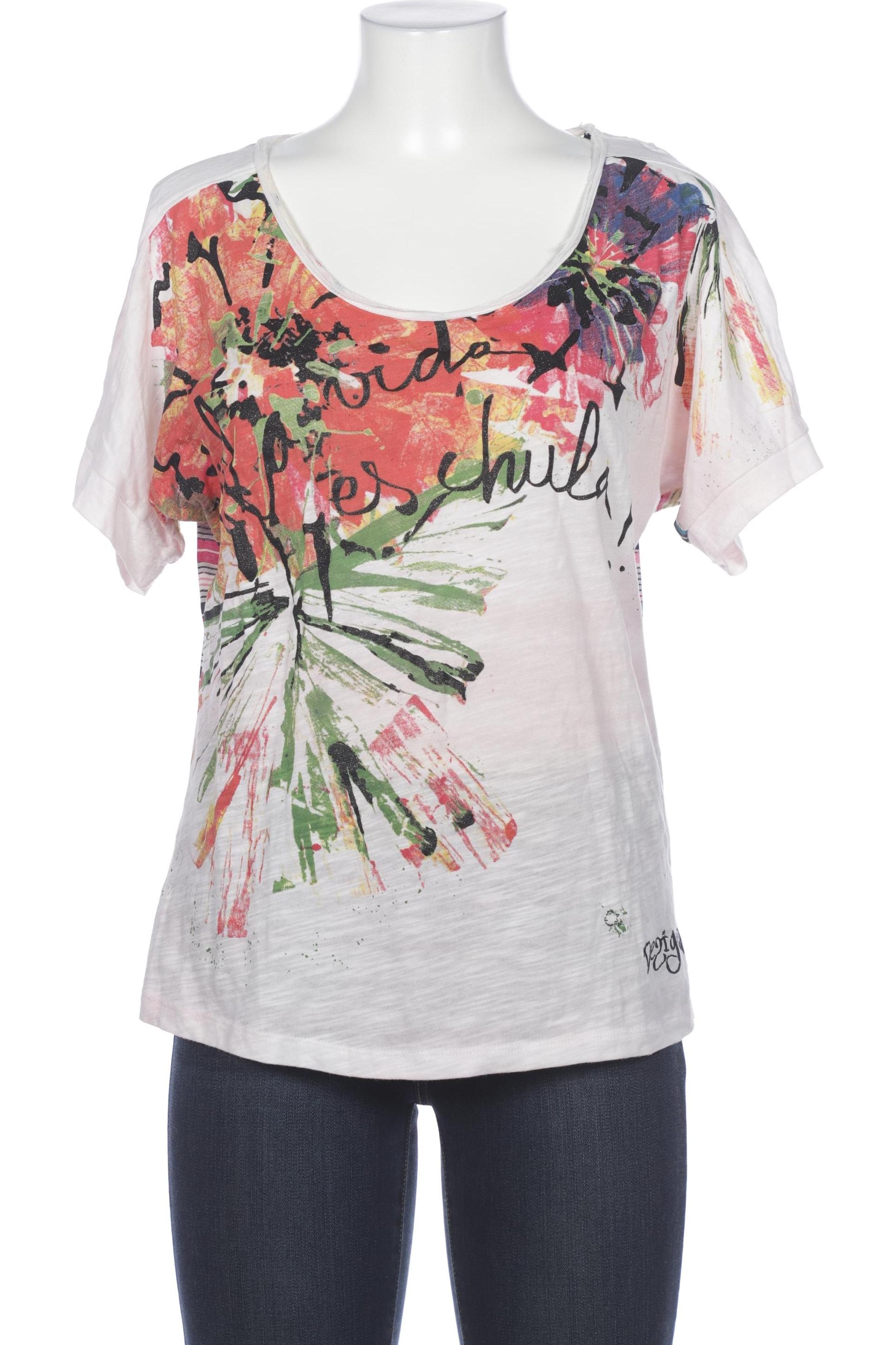 

Desigual Damen T-Shirt, mehrfarbig, Gr. 42