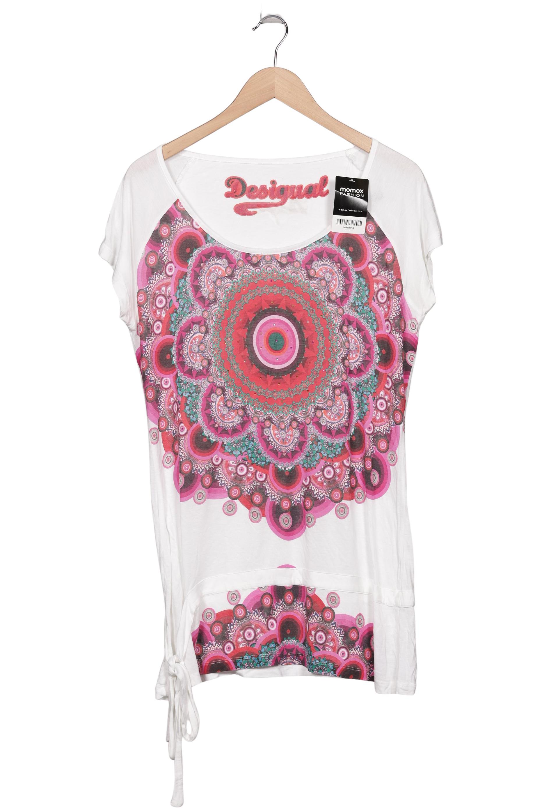 

Desigual Damen T-Shirt, weiß, Gr. 42