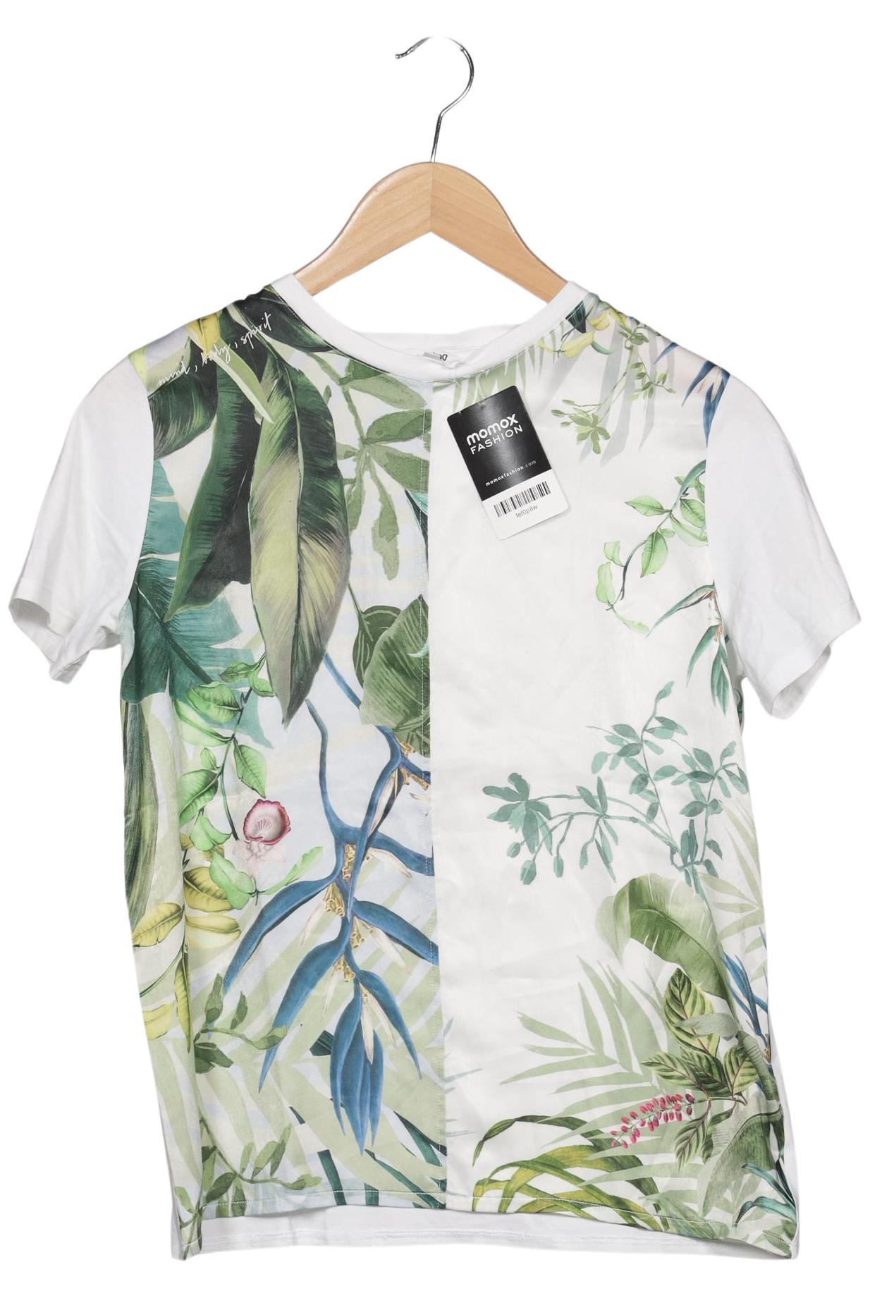 

Desigual Damen T-Shirt, weiß, Gr. 34