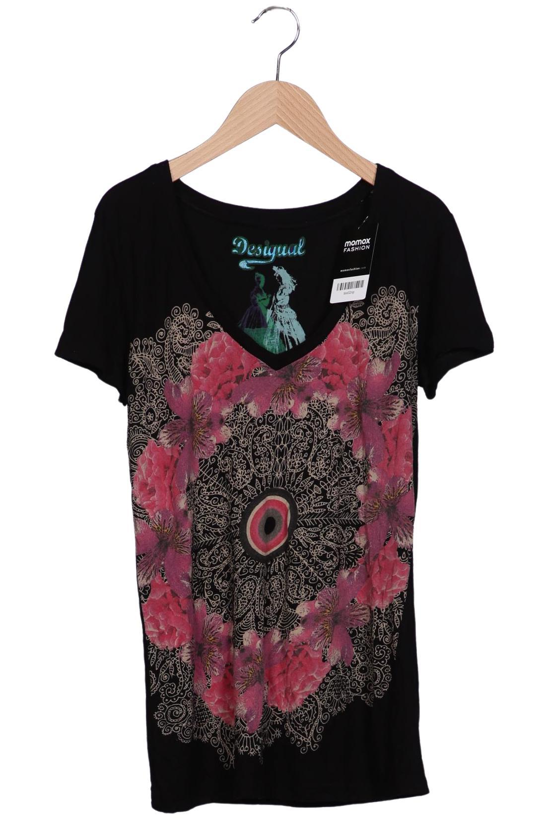 

Desigual Damen T-Shirt, schwarz, Gr. 38
