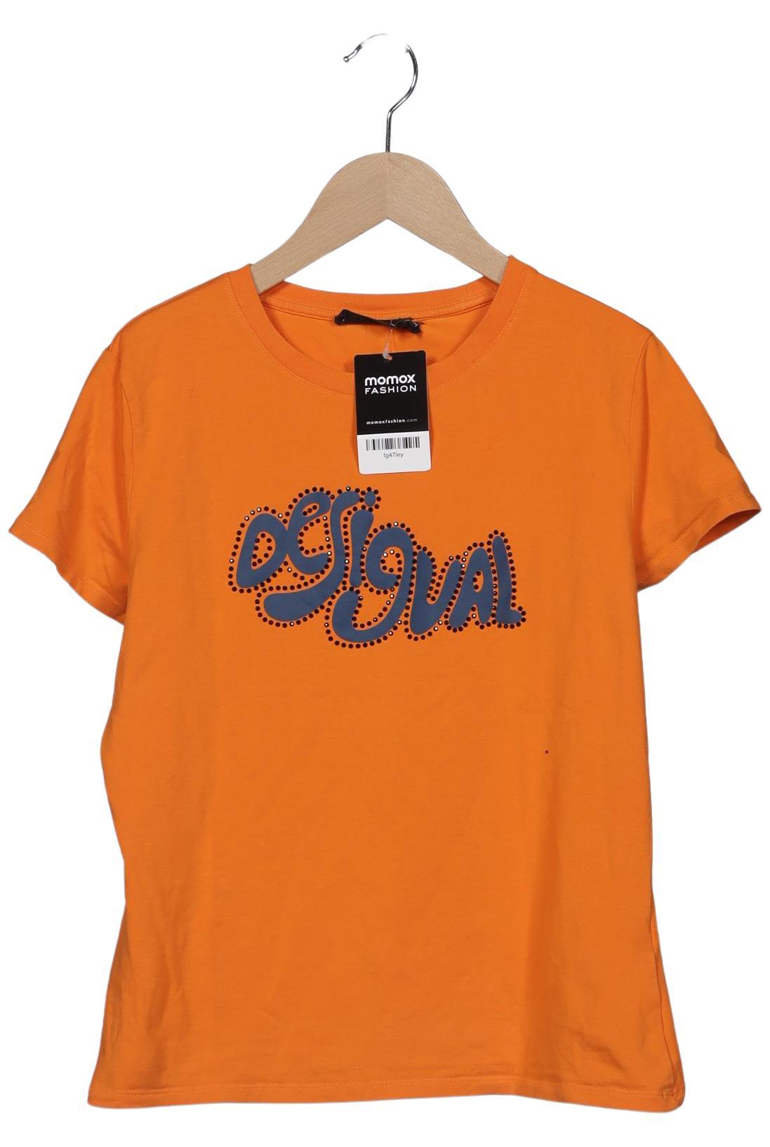 

Desigual Damen T-Shirt, orange, Gr. 44