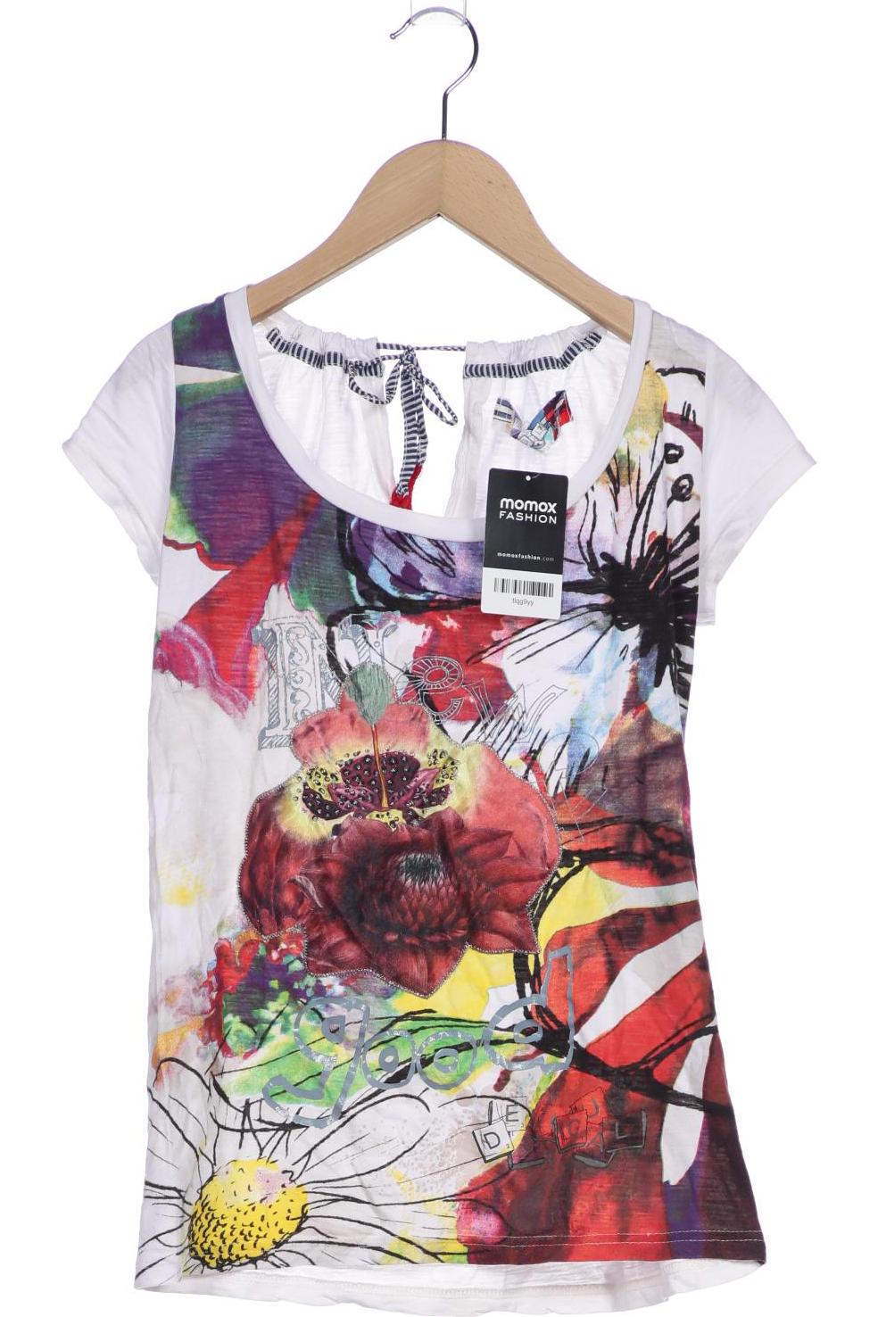 

Desigual Damen T-Shirt, weiß, Gr. 38