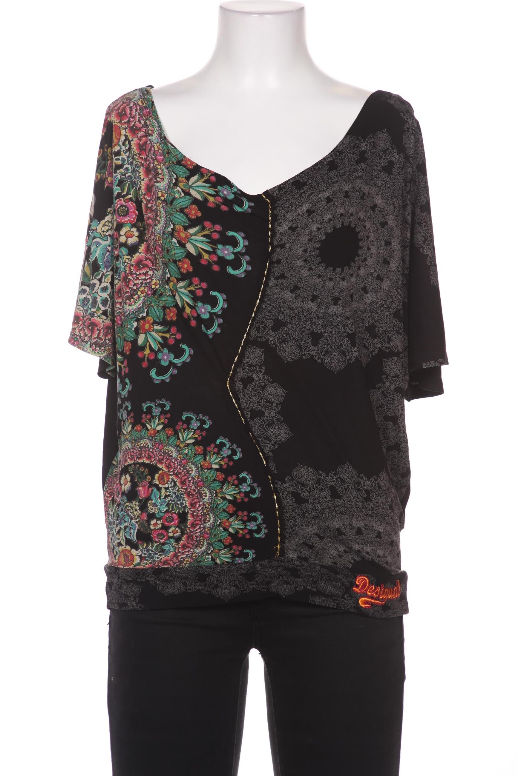 

Desigual Damen T-Shirt, schwarz, Gr. 36