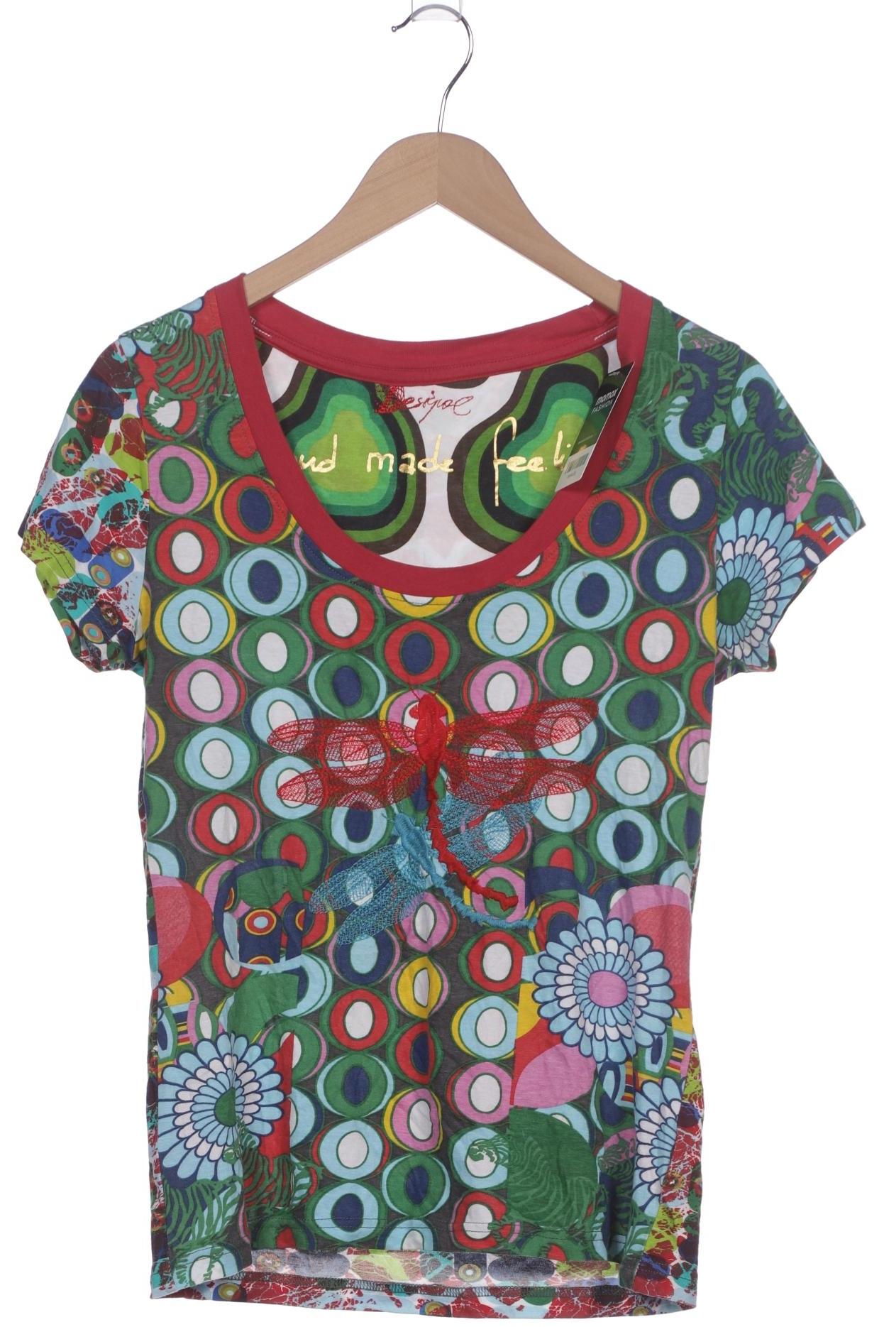 

Desigual Damen T-Shirt, mehrfarbig, Gr. 44