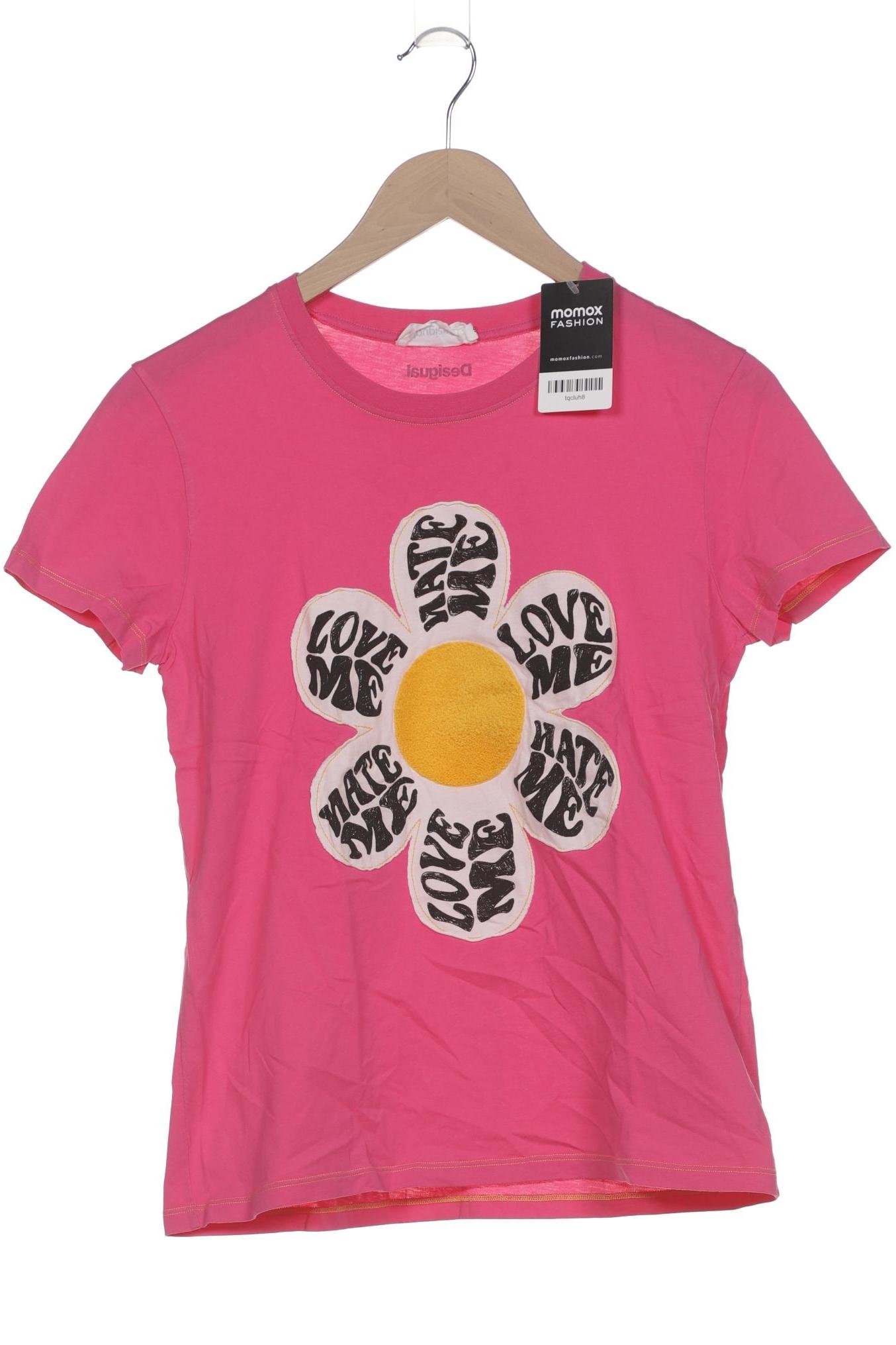 

Desigual Damen T-Shirt, pink, Gr. 36