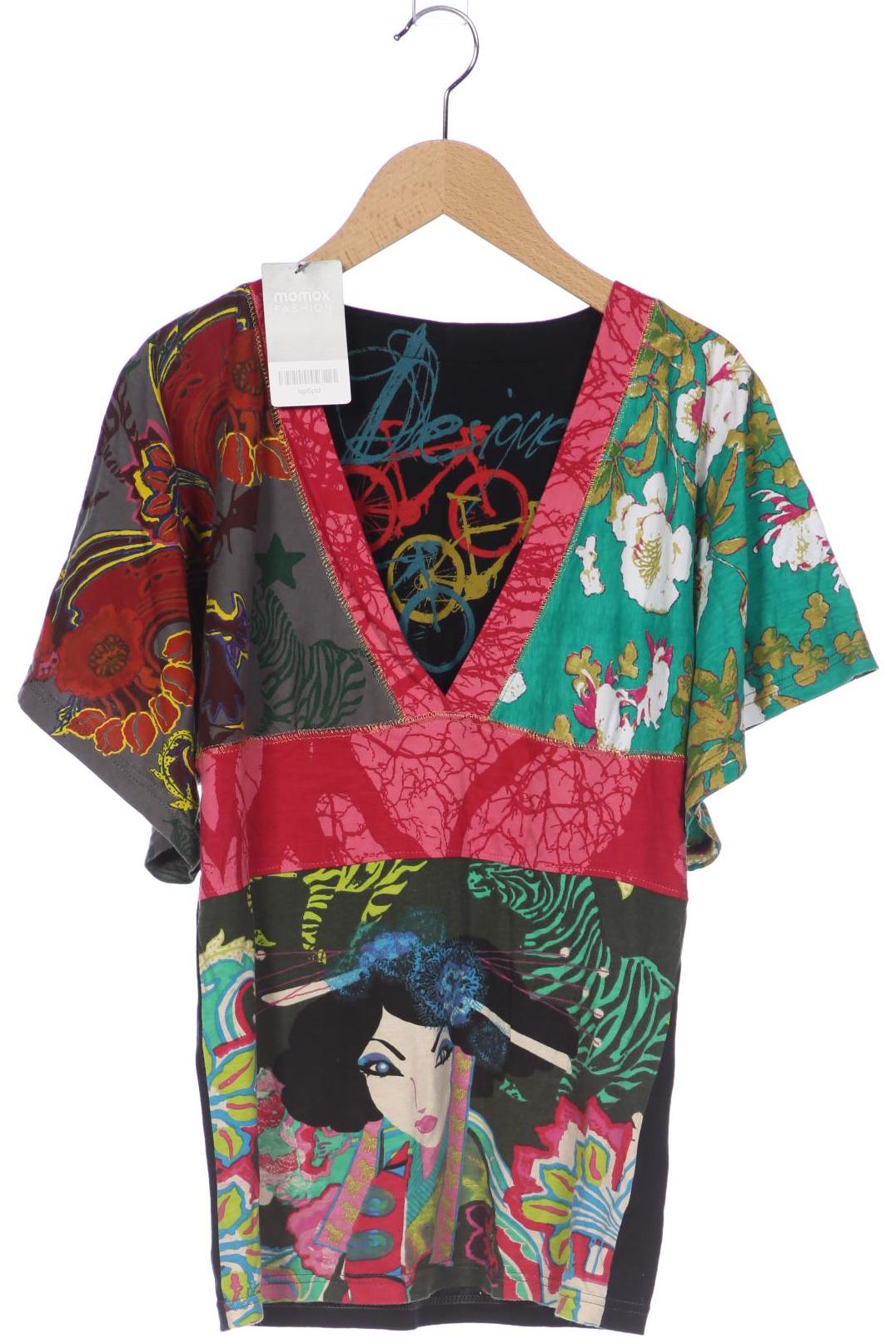 

Desigual Damen T-Shirt, schwarz