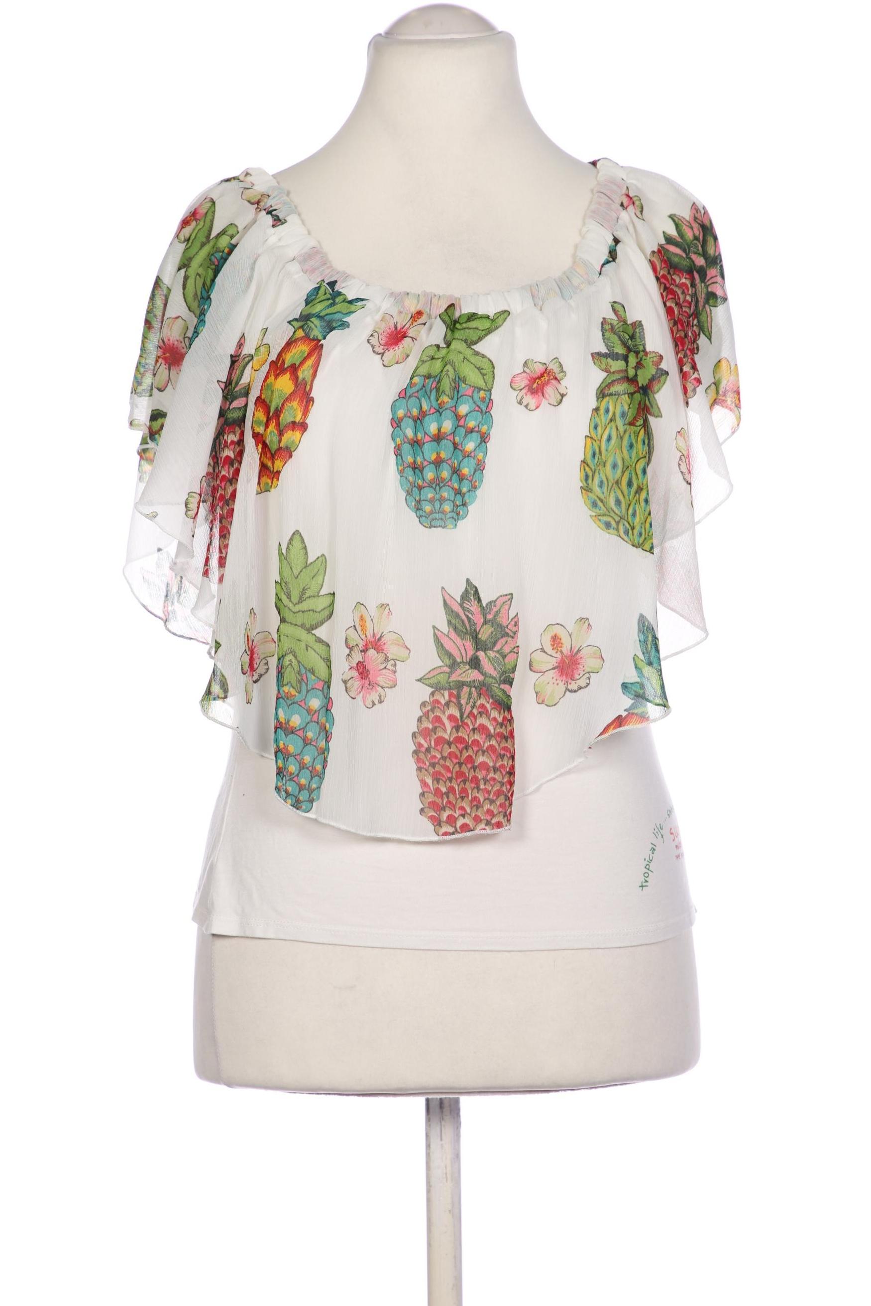 

Desigual Damen T-Shirt, weiß, Gr. 38