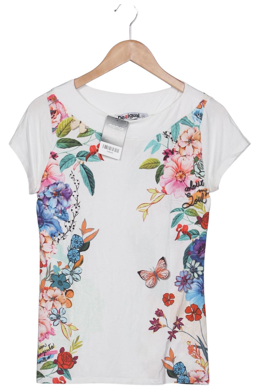 

Desigual Damen T-Shirt, weiß, Gr. 38